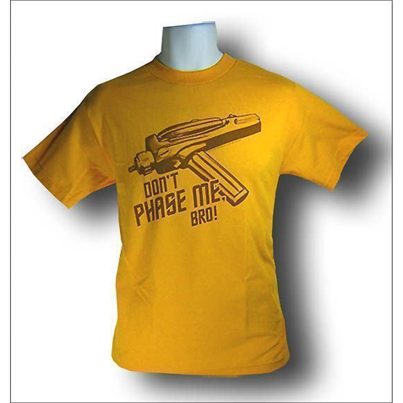 Star Trek Don't Phase Me Bro T-Shirt, Yellow