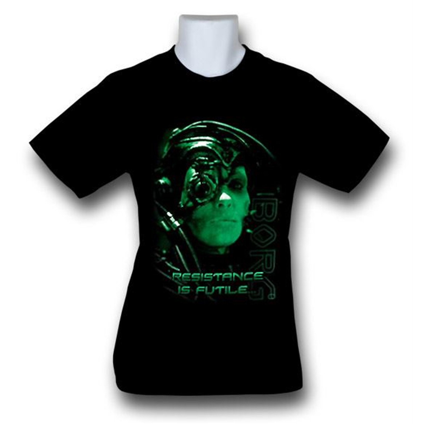 Star Trek Resistance Is Futile T-Shirt, Black