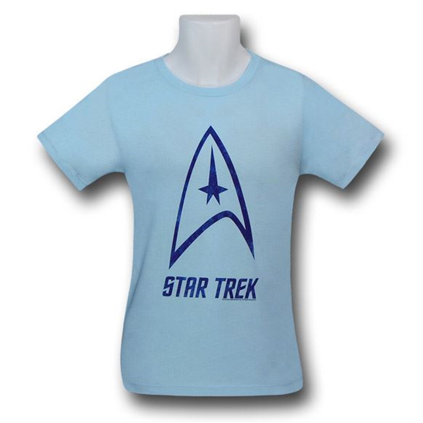 Star Trek Insignia Blue 30 Single T-Shirt, Blue