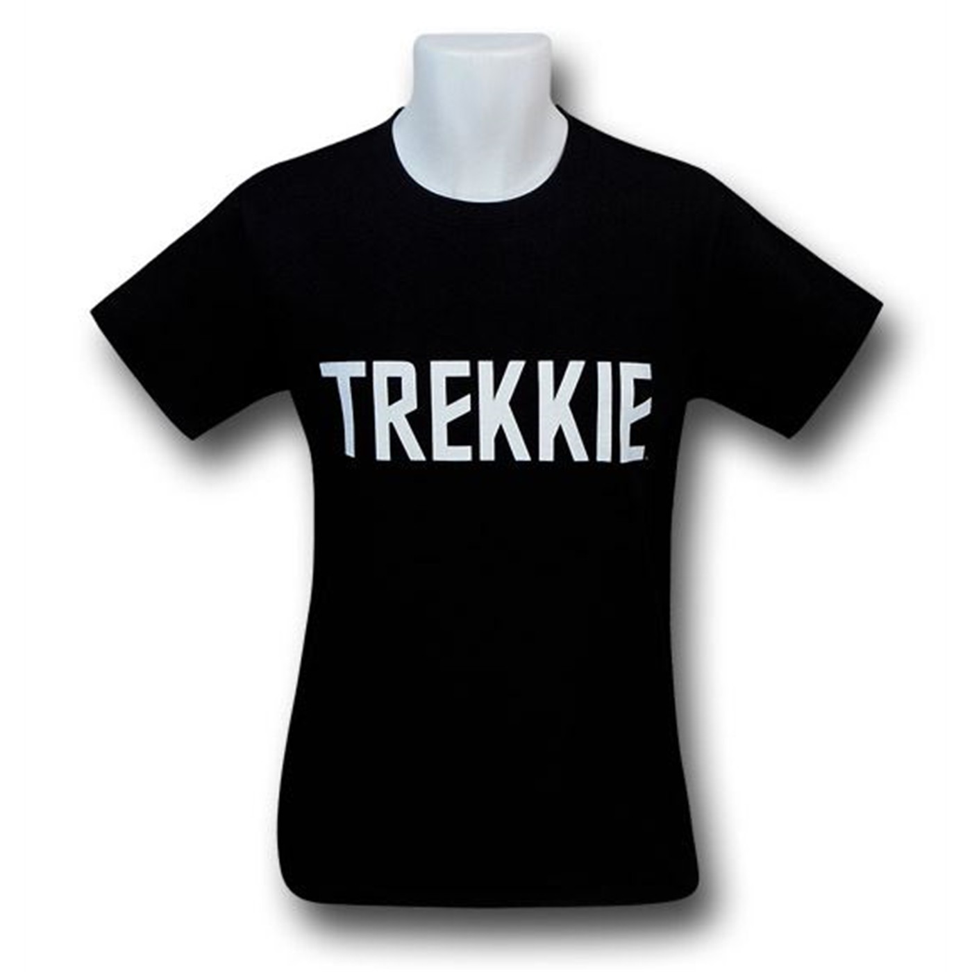 Star Trek Trekkie Black T-Shirt, Black