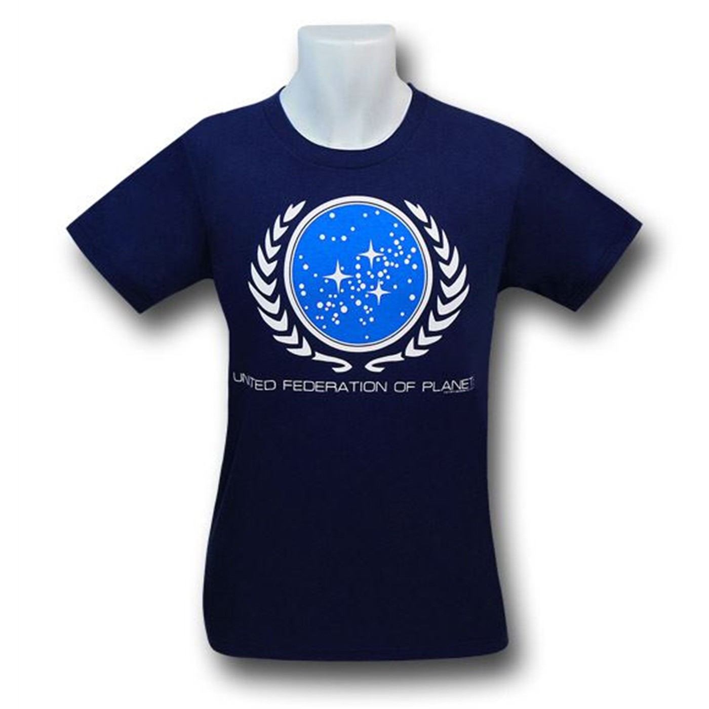 Star Trek United Federation of Planets T-Shirt, Blue