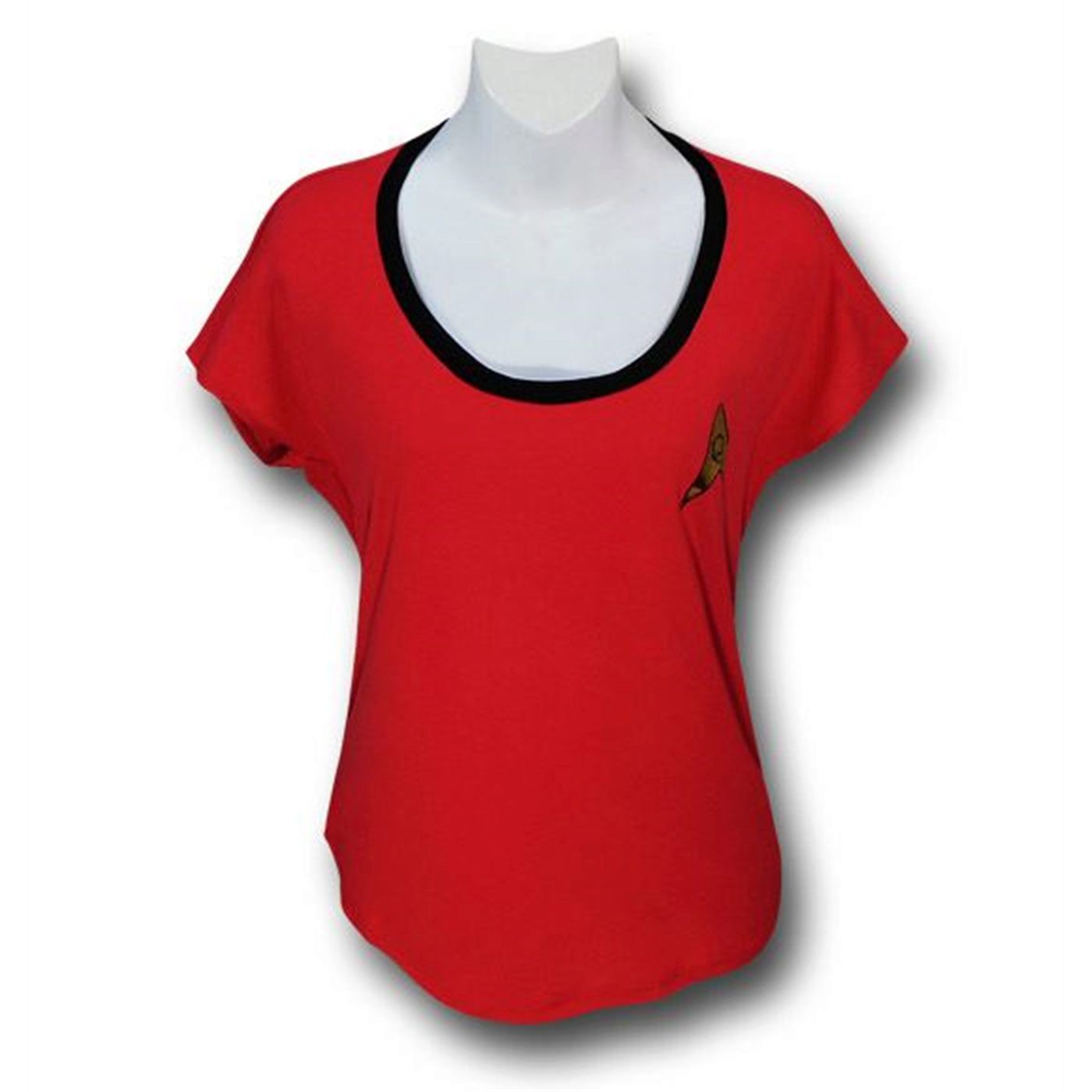 Star Trek Uhura Costume Dolman Women's T-Shirt, Red