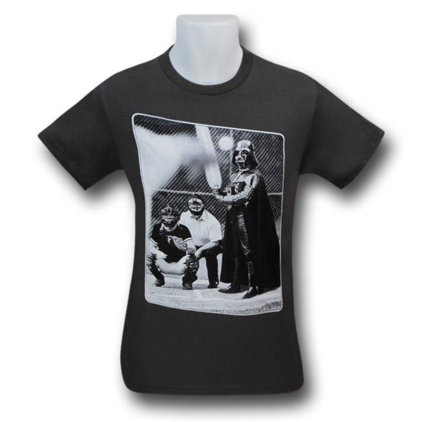 Star Wars Vader at the Plate T-Shirt, Grey