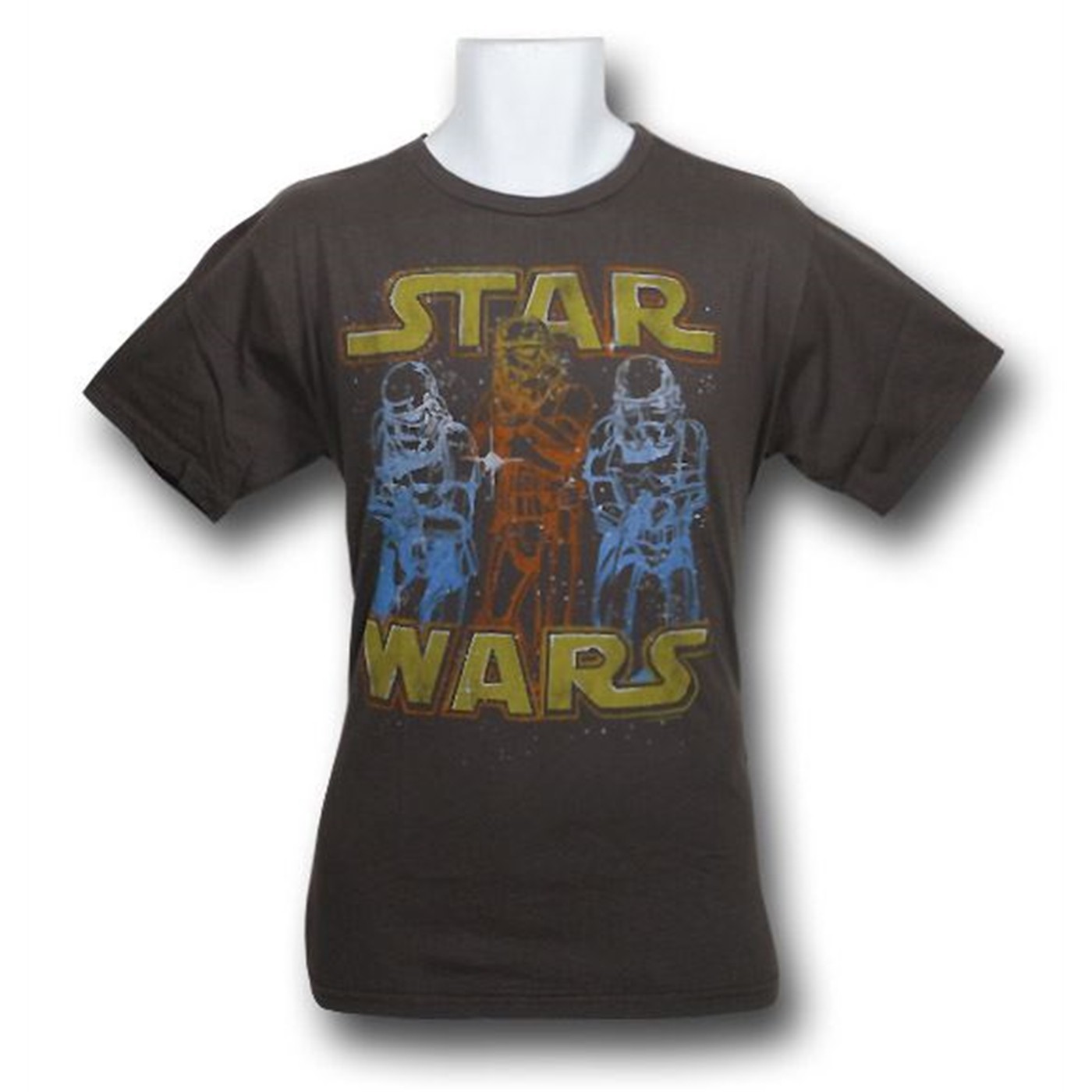 Star Wars Troopers Trio Junk Food T-Shirt, Brown