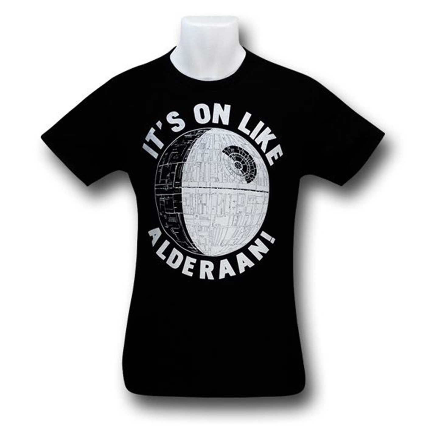 Star Wars On Like Alderaan T-Shirt, Black