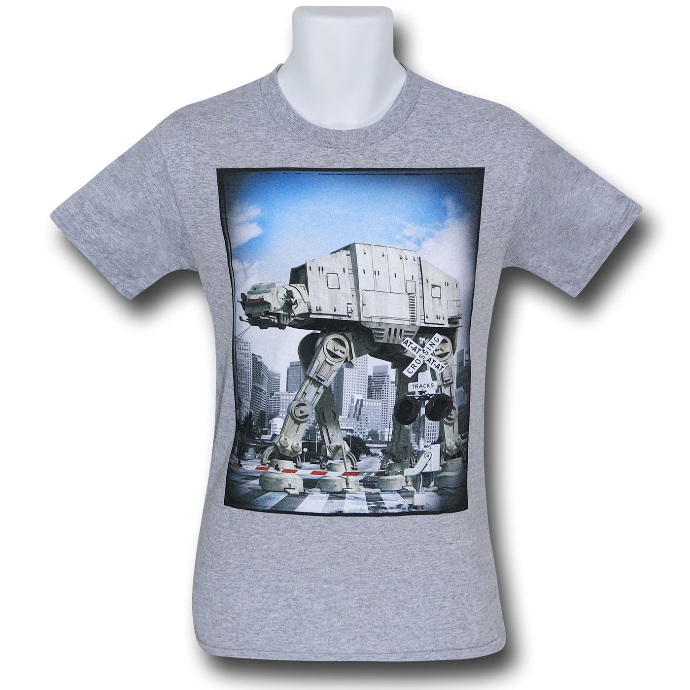 Star Wars AT-AT Crossing T-Shirt, Grey