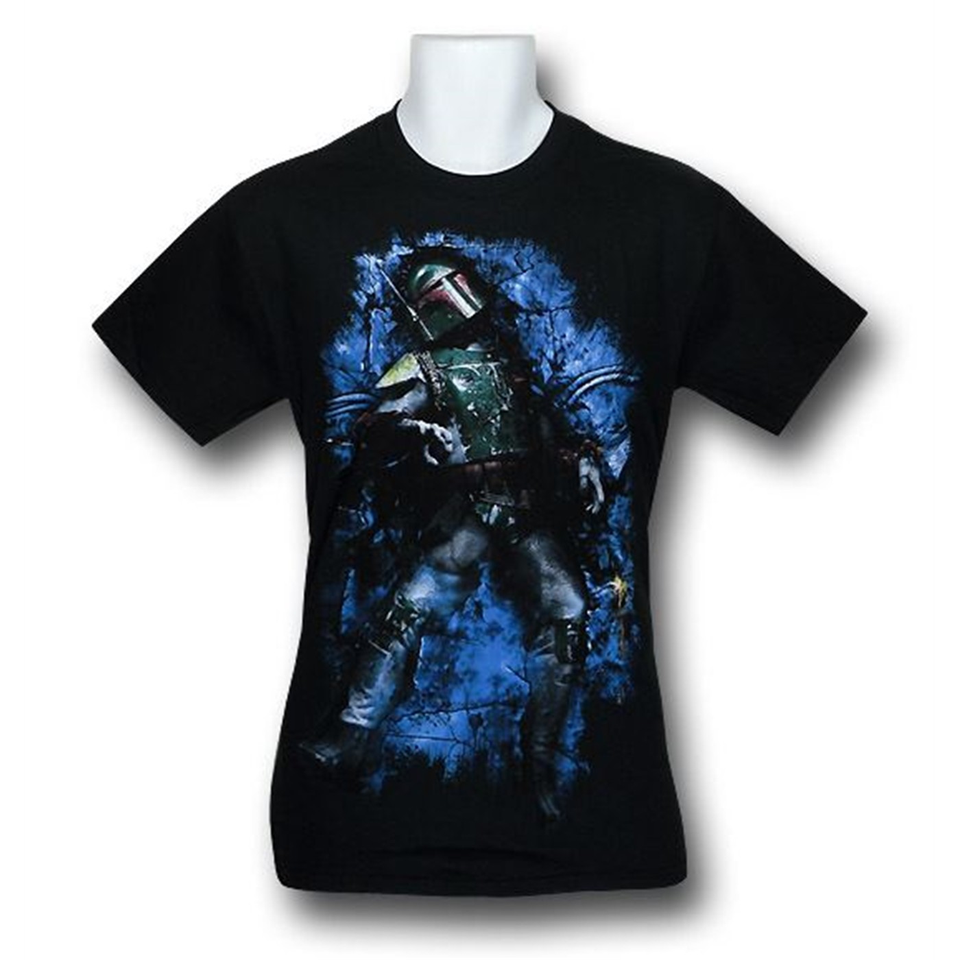 Boba Fett Sudden Impact T-Shirt, Black