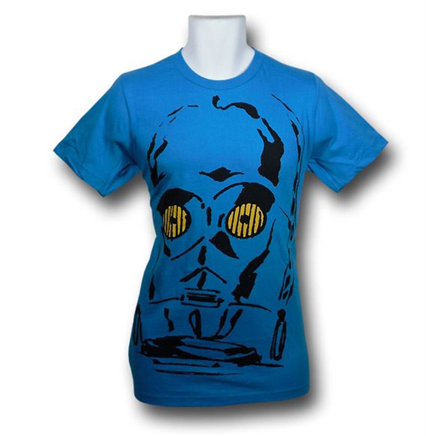 Star Wars Blue C3-PO (30 Single) T-Shirt, Blue