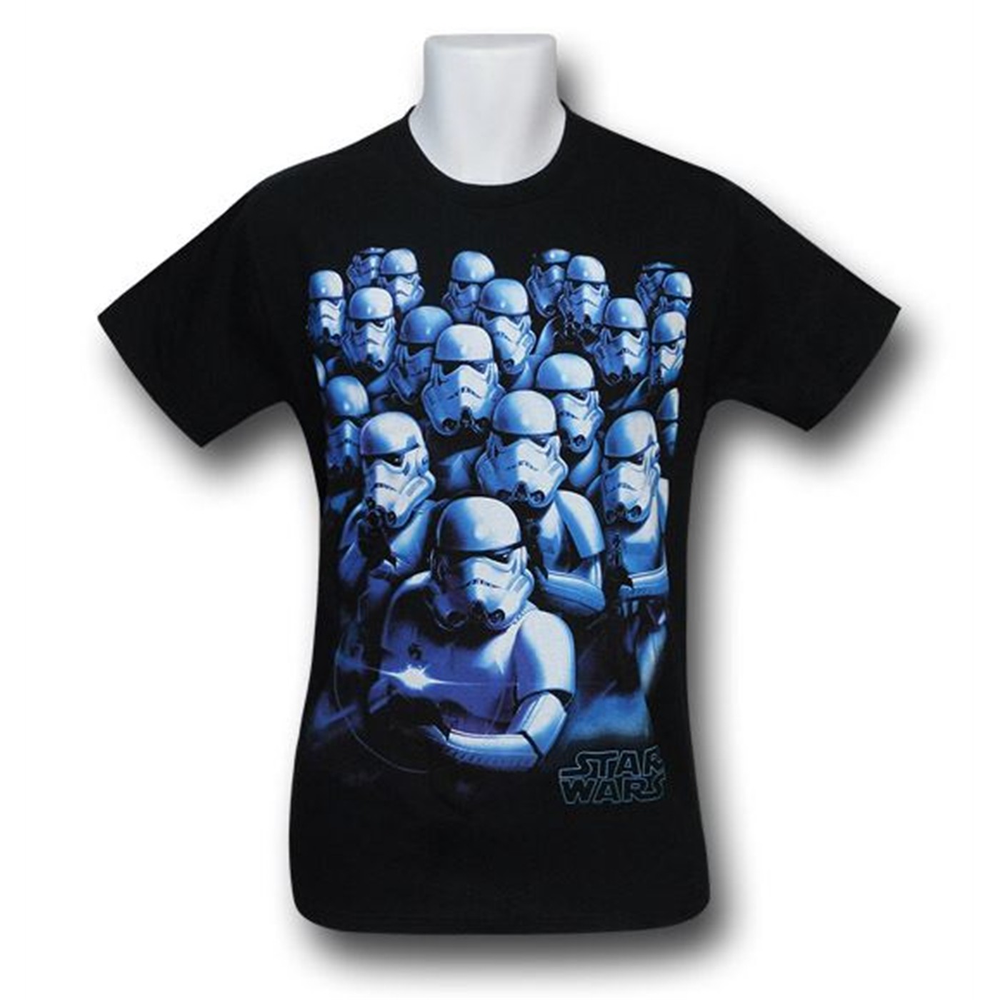 Star Wars Stormtrooper Storm T-Shirt, Black