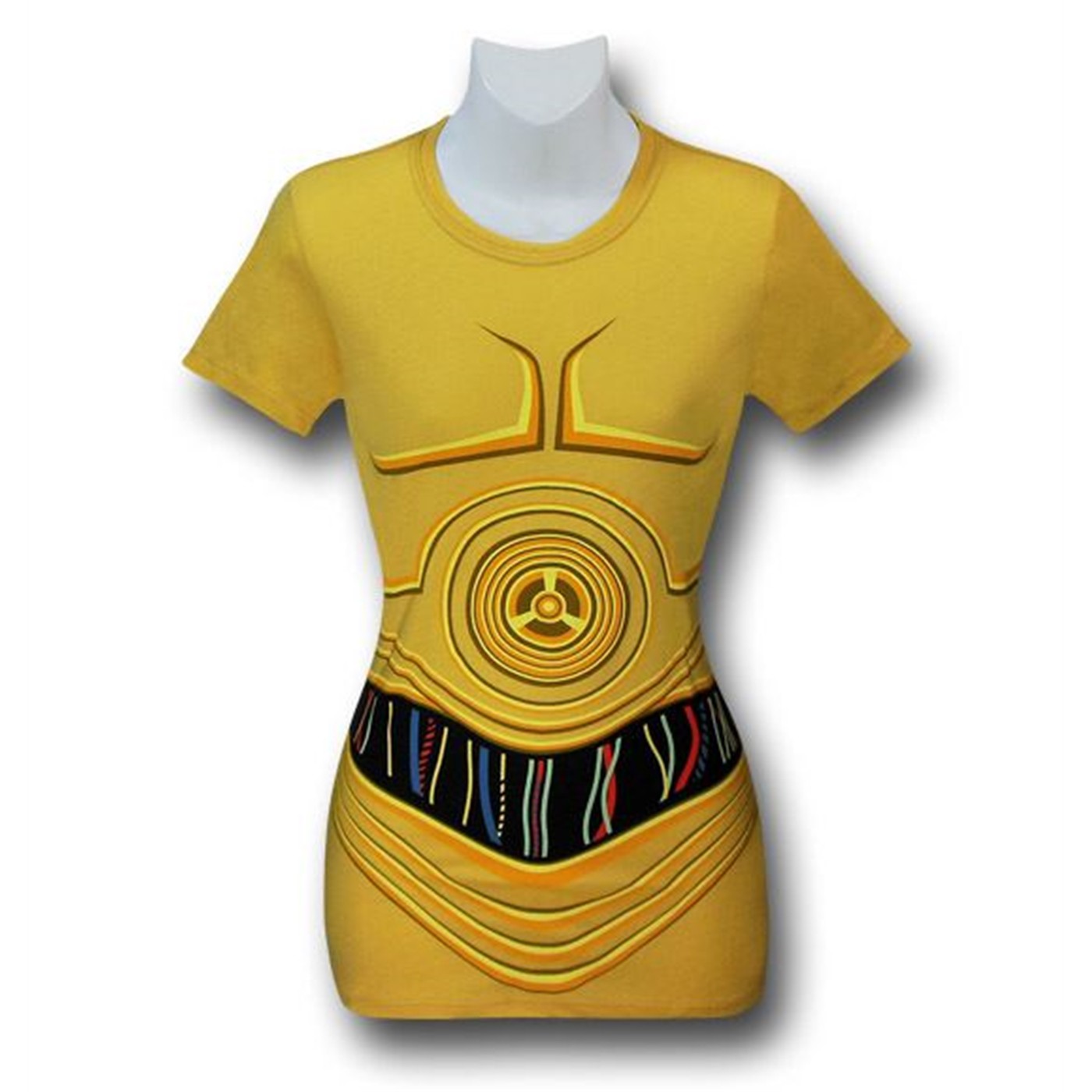 c3po costume shirt