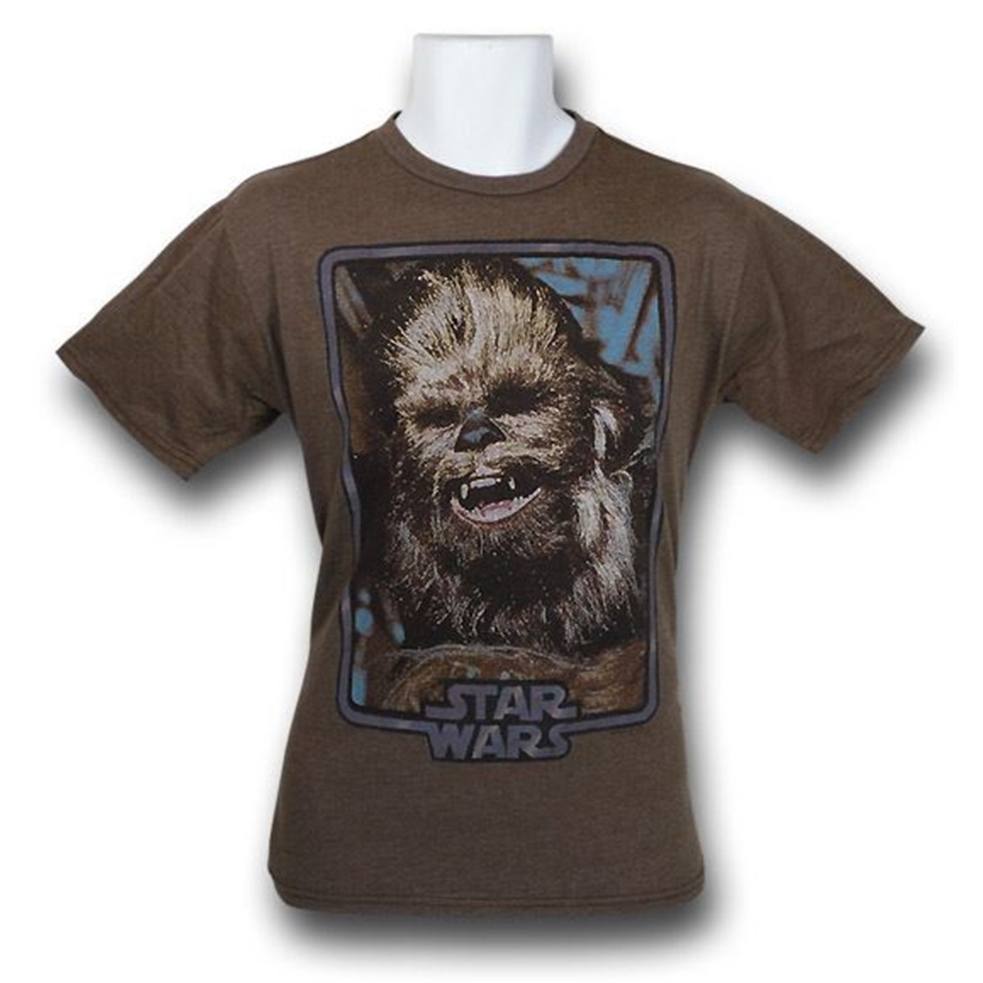Star Wars Chewbacca Junk Food T-Shirt, Brown