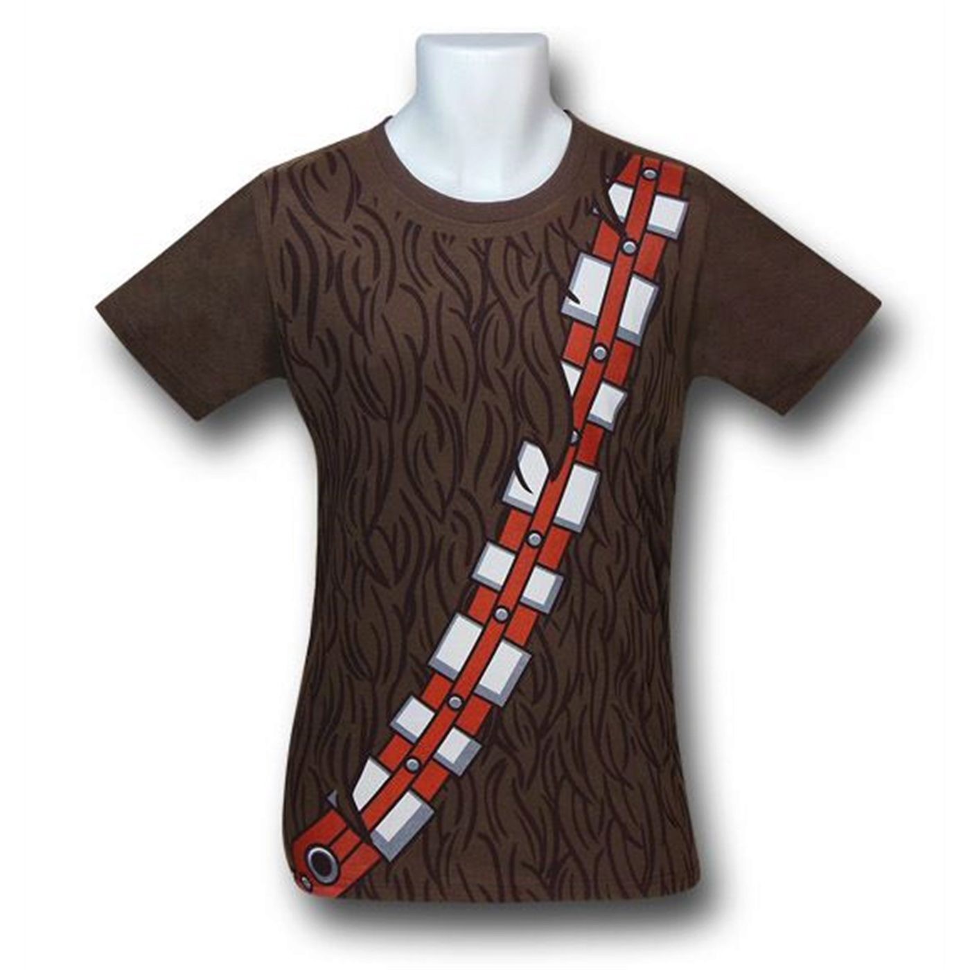 Star Wars Chewbacca Costume 30 Single T-Shirt, Brown