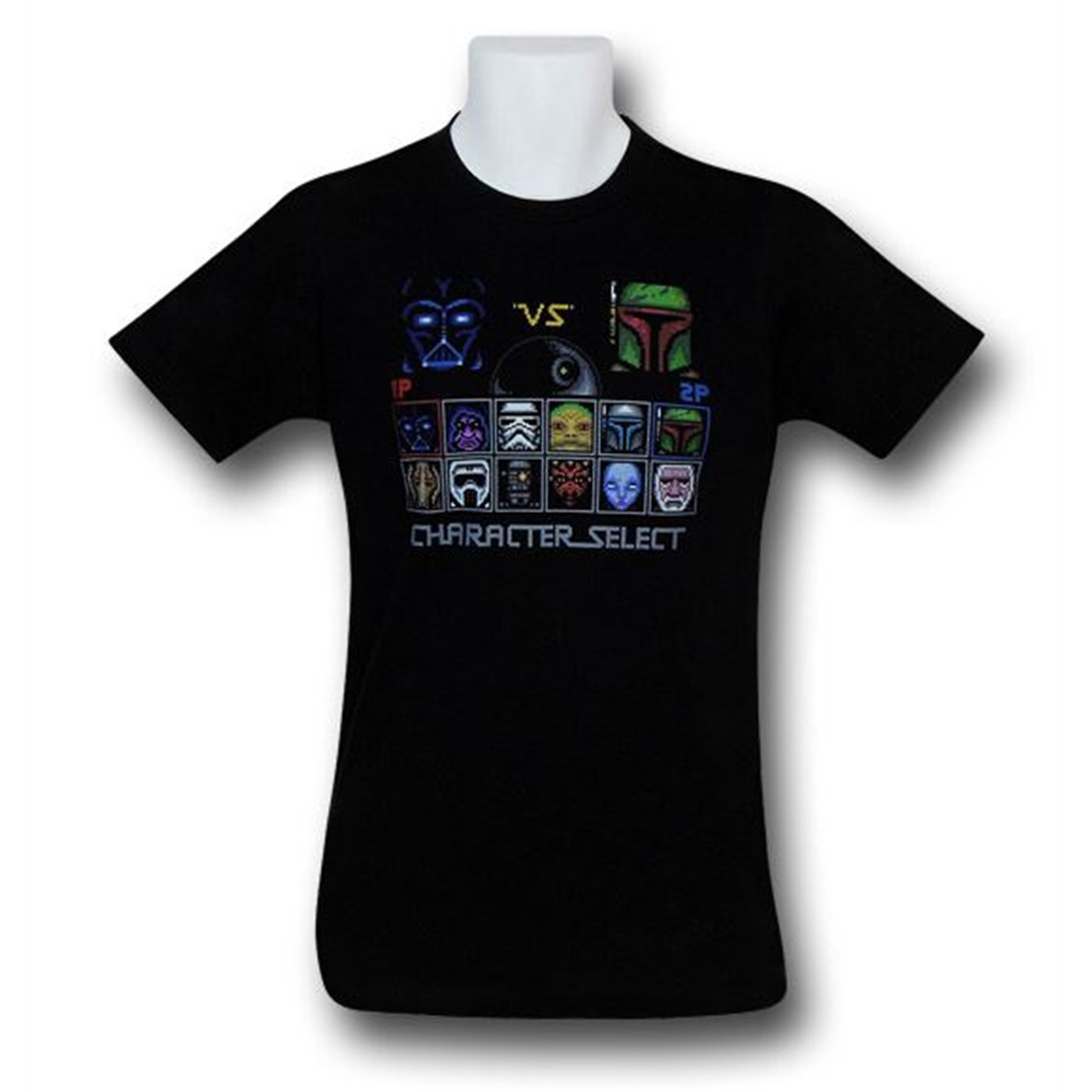 Star Wars Character Select 30 Single T-Shirt, Black