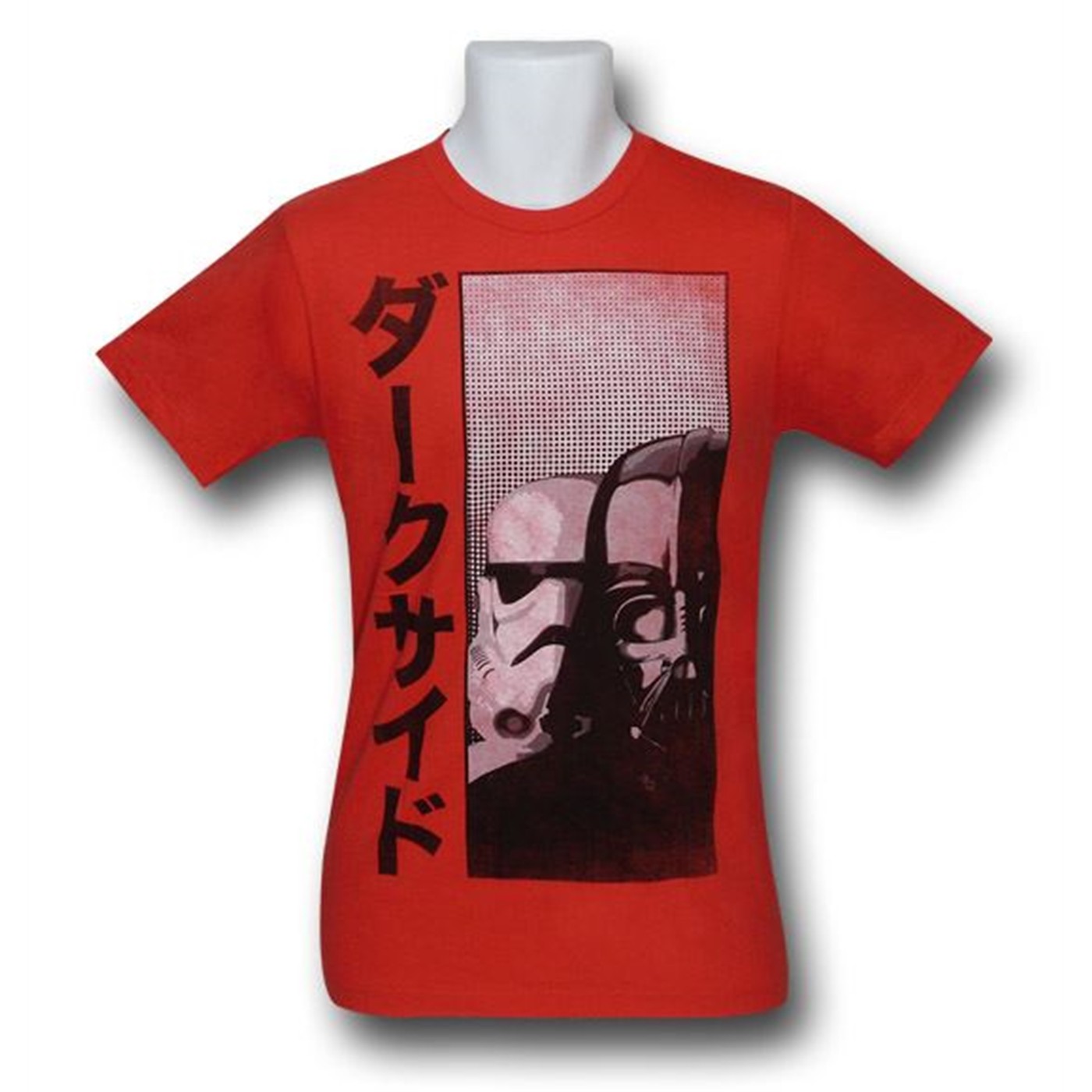 Star Wars Dark Side Japanese T-Shirt, Red