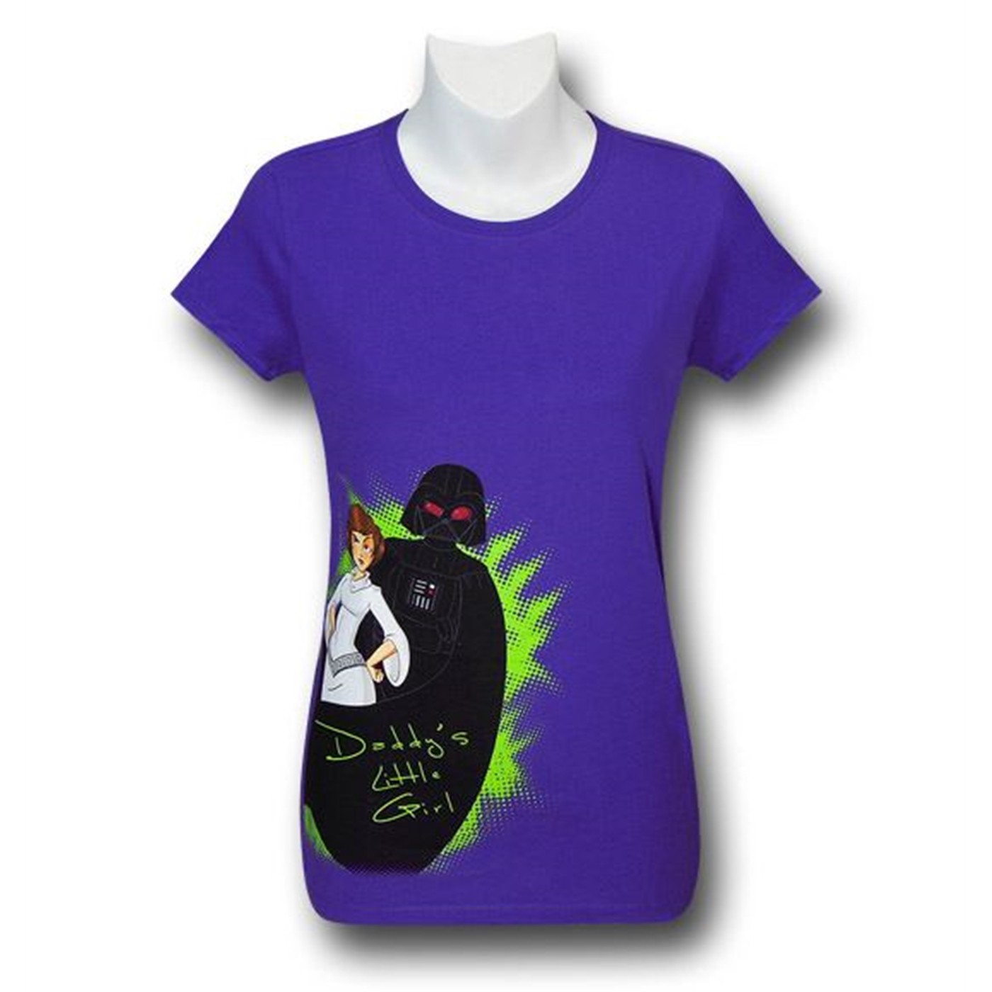 Star Wars Daddy's Girl Youth Purple T-Shirt, Purple