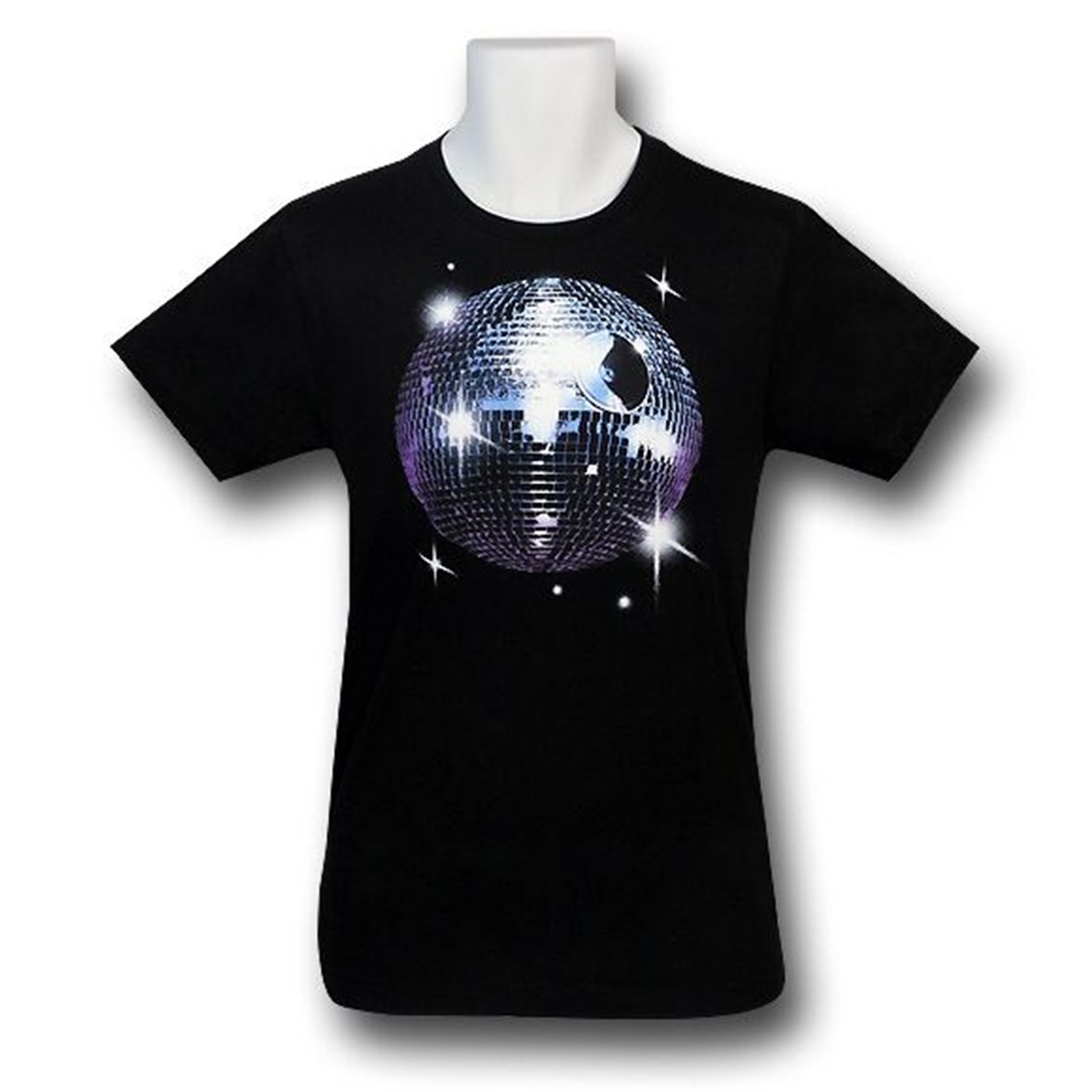 Star Wars Disco Death Star 30 Single T-Shirt, Black