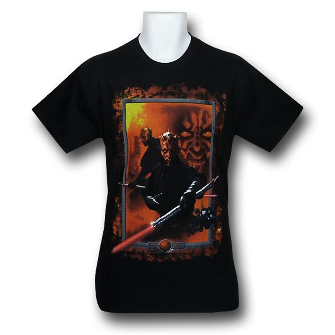 Star Wars Darth Maul Inferno T-Shirt, Black