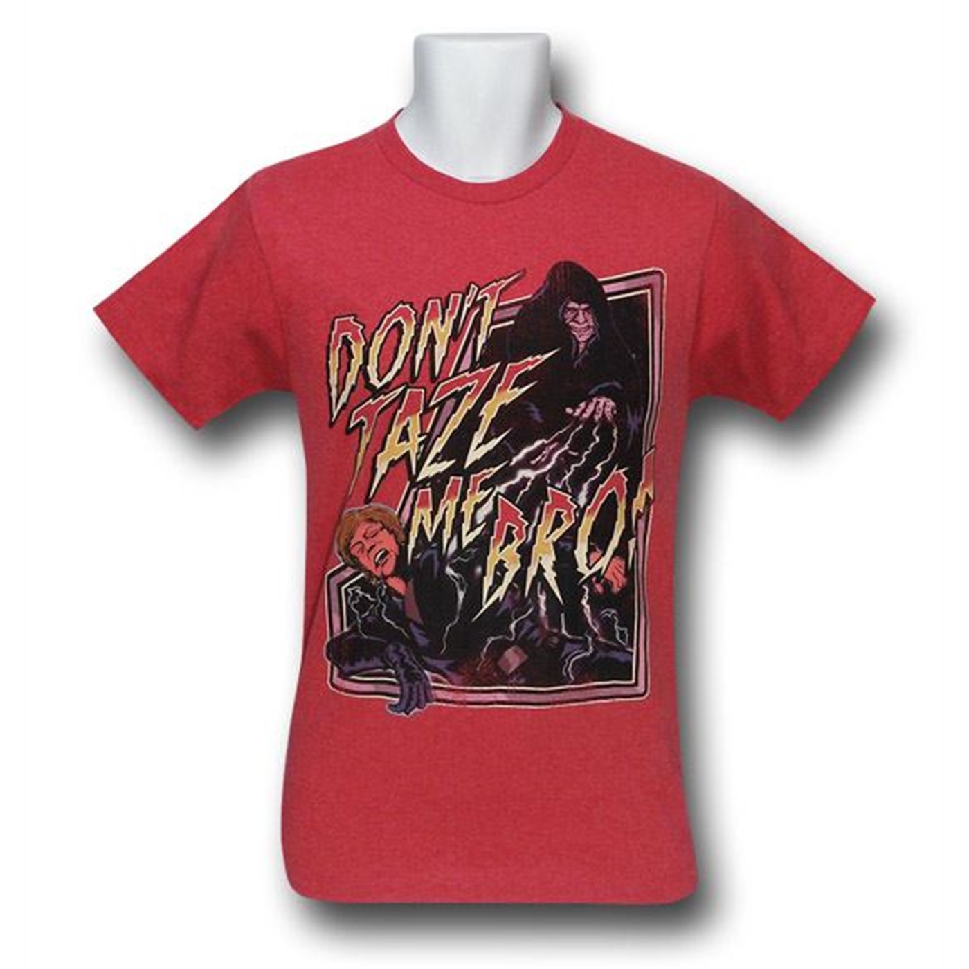 Star Wars Don't Taze Me Bro! T-Shirt, Red