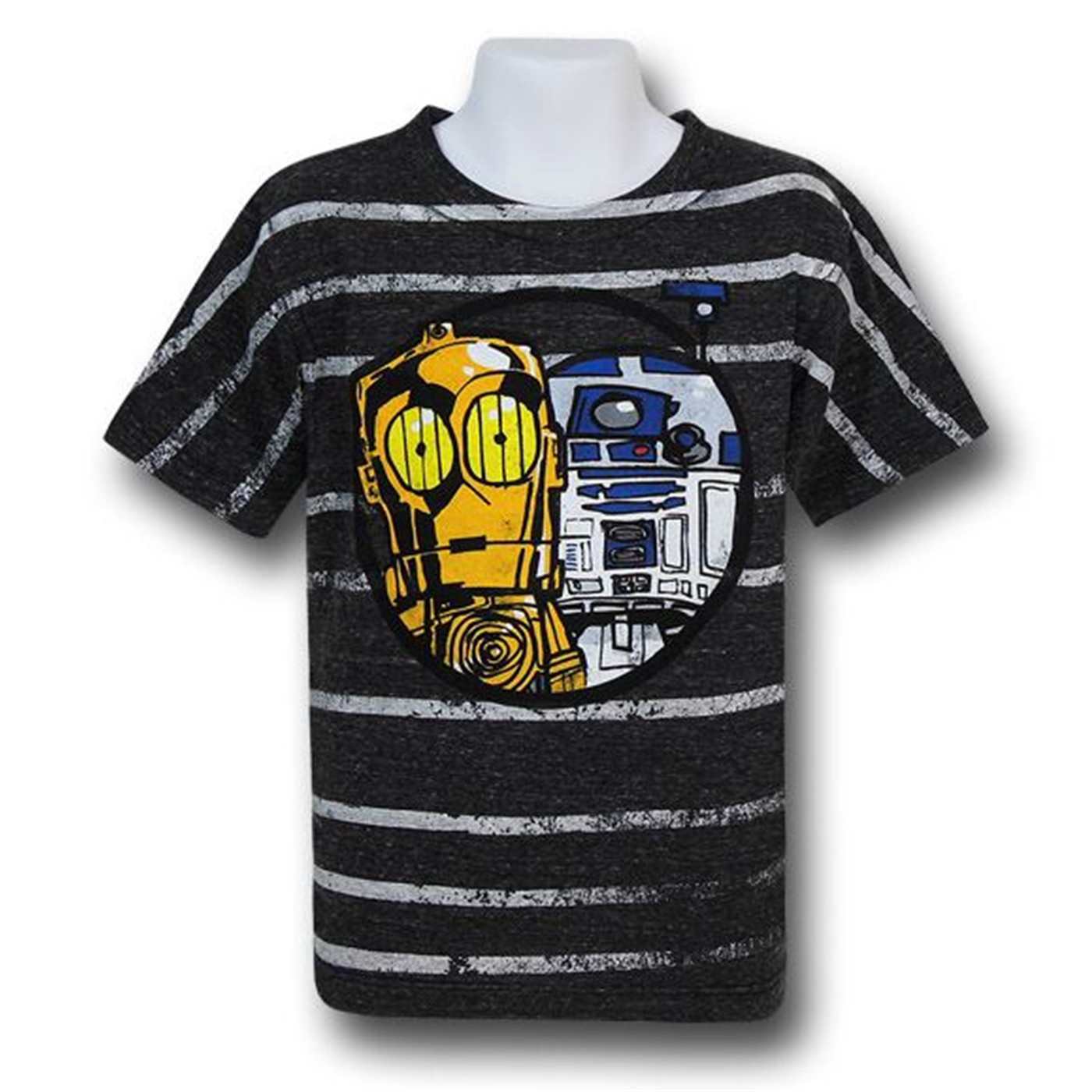 Star Wars Droid Toys Kids Red Decco T-Shirt, Black