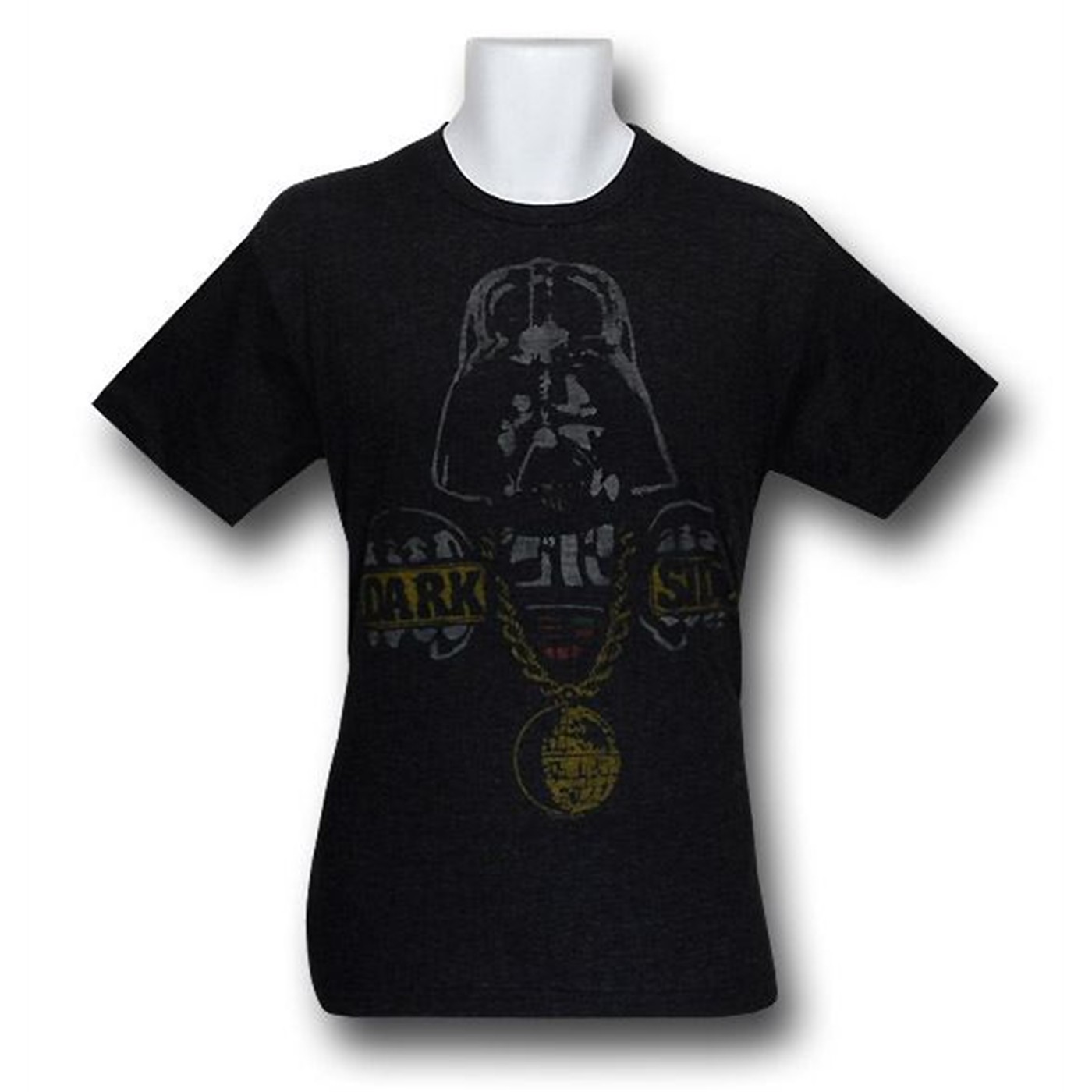 Darth Vader Yo Junk Food Triblend T-Shirt, Black