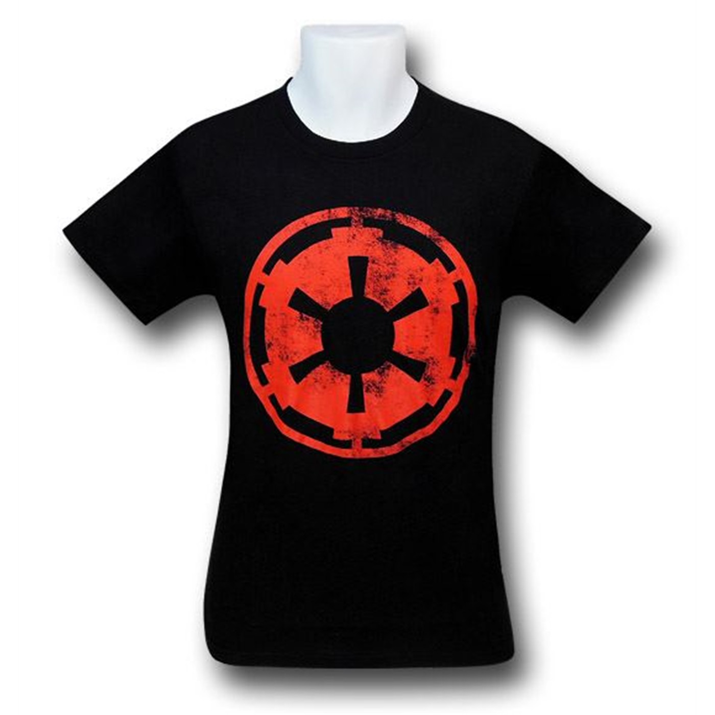 Star Wars Red Empire 30 Single Black T-Shirt, Black