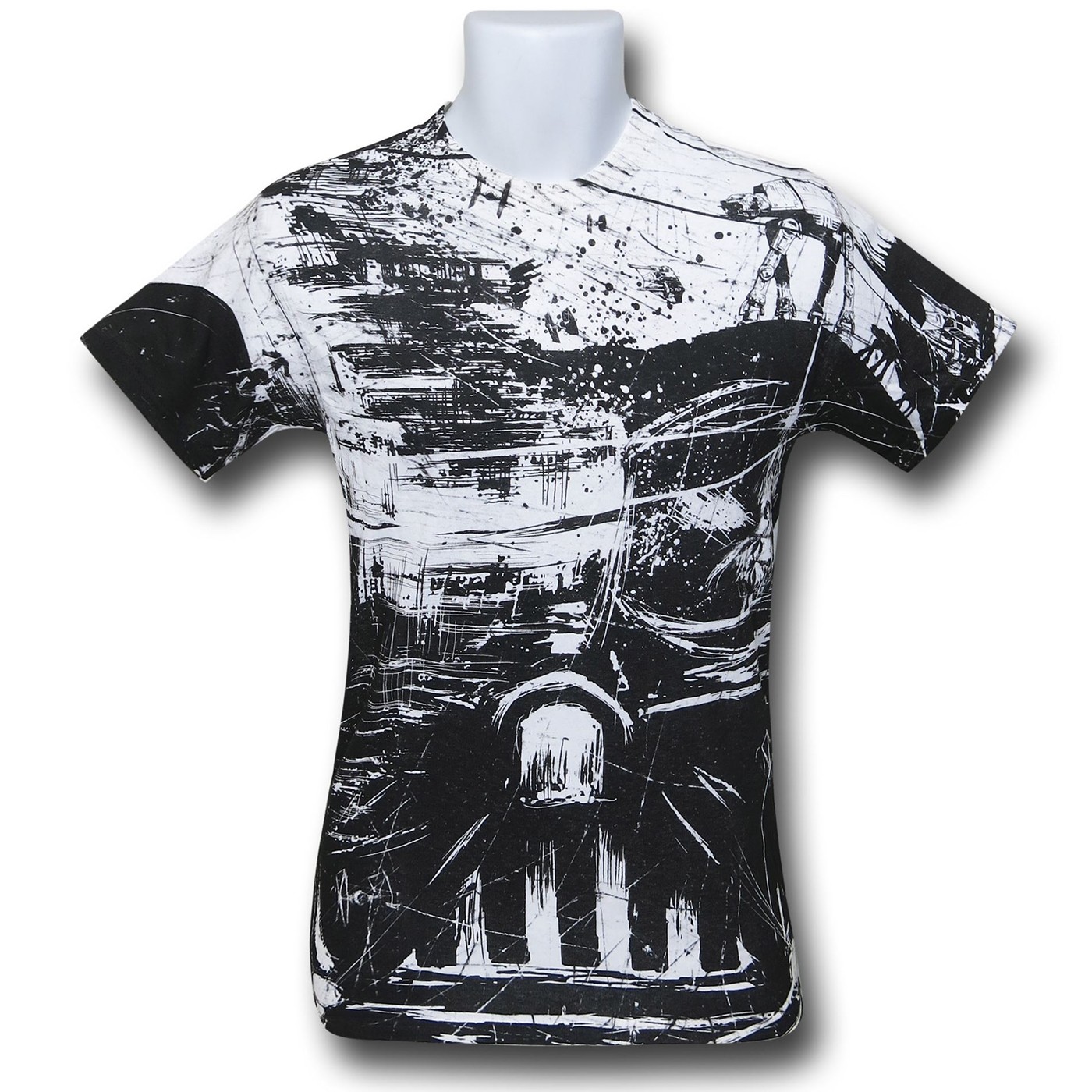 Star Wars Epic Poster All-Over Print T-Shirt, White
