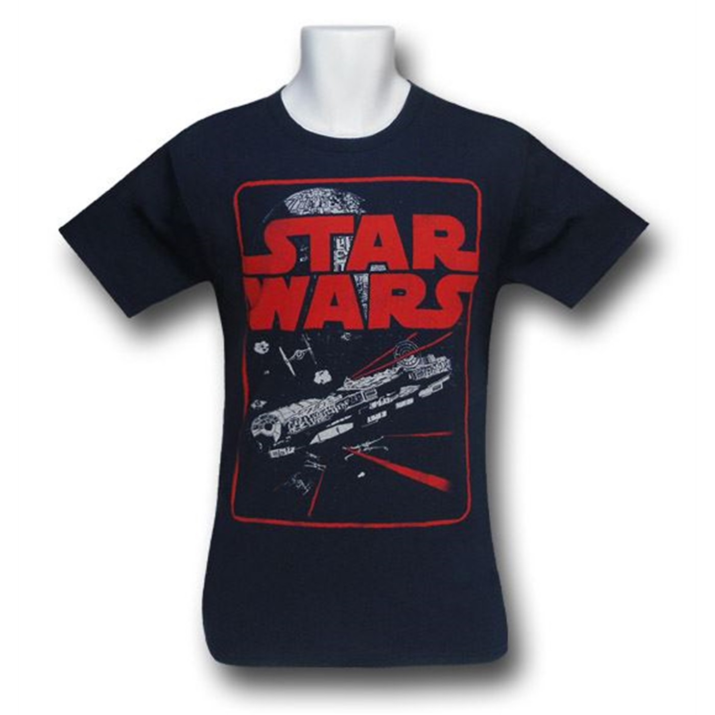 Star Wars Hunter Falcon 30 Single T-Shirt, Blue