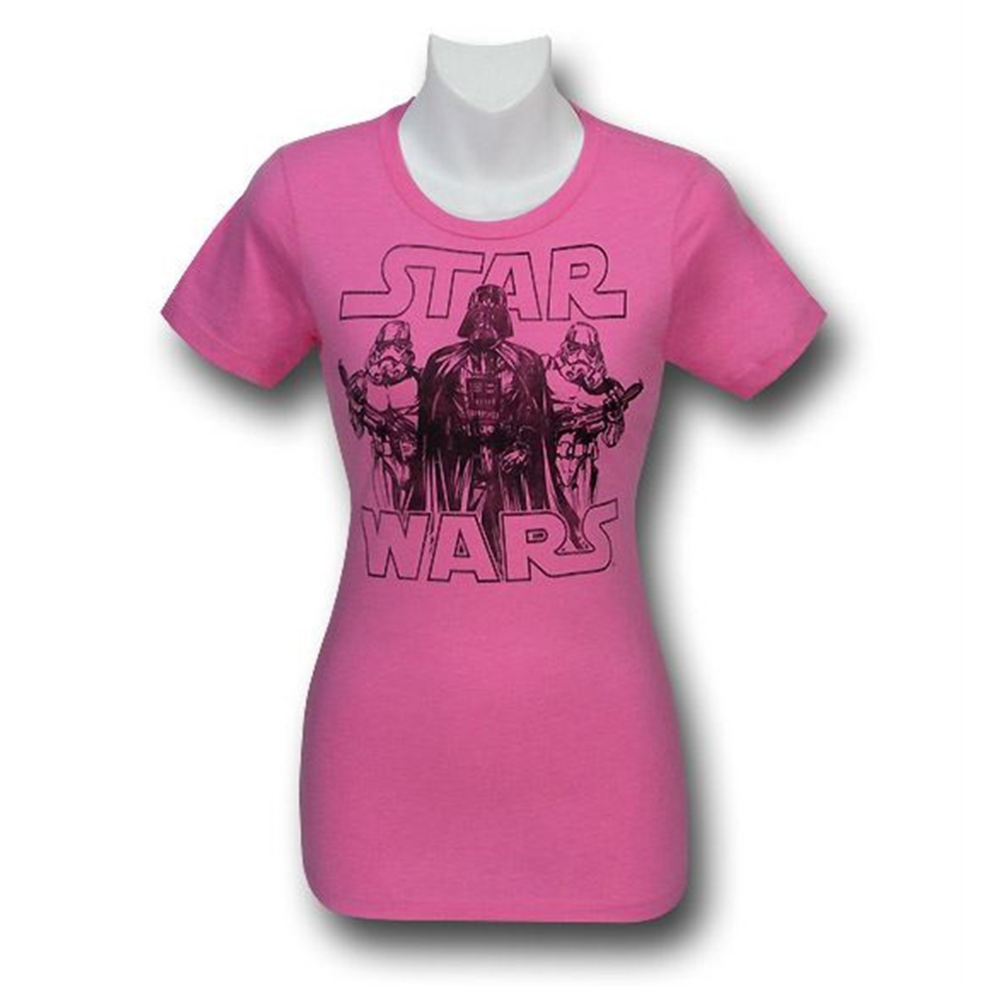 Star Wars Vader's Posse Pink Women's T-Shirt, Pink