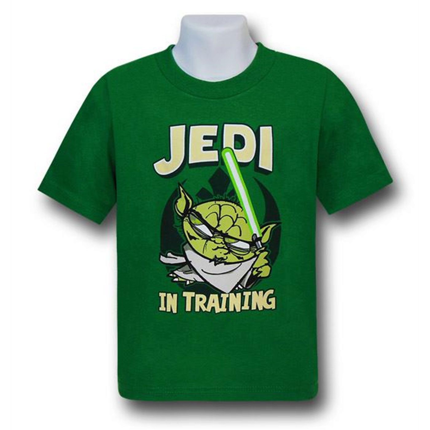 Star Wars Yoda Jedi In Training Kids Green T-Shirt, Green