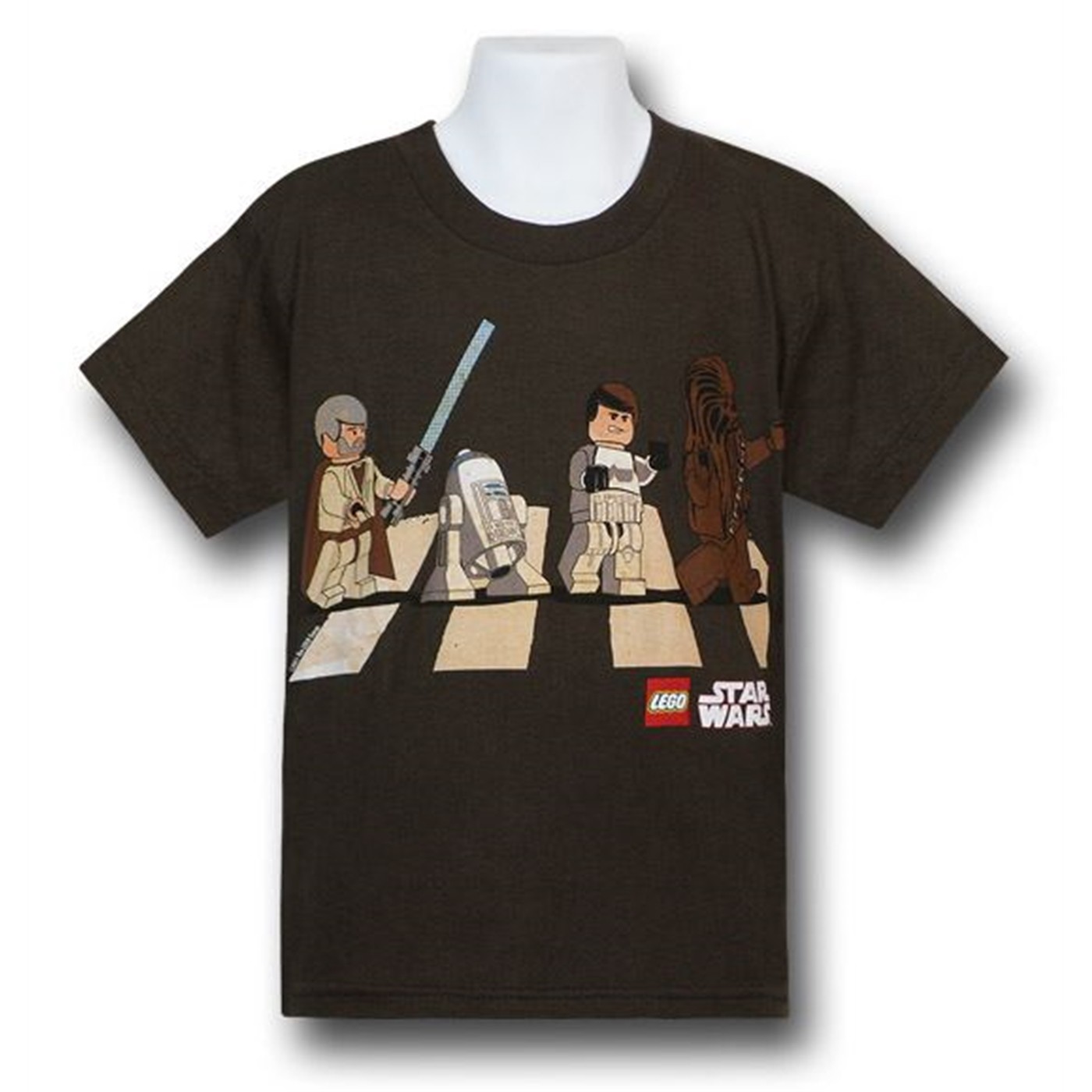 Star Wars Lego Kids Crossing Zone T-Shirt, Brown