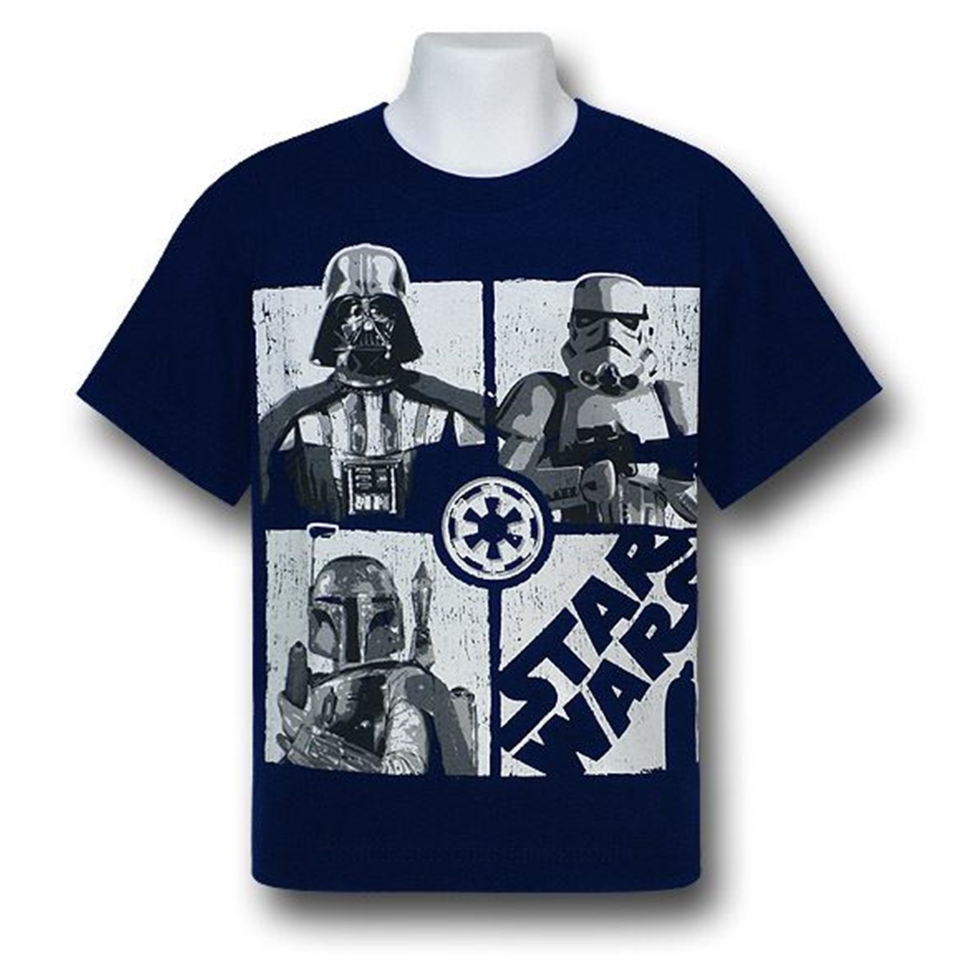 Star Wars UV-Ink Kids T-Shirt, Blue