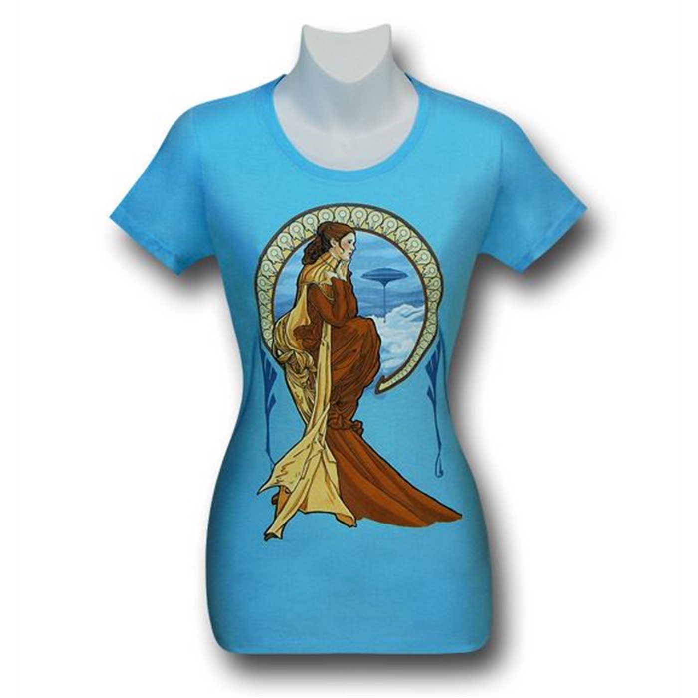 Star Wars Princess Leia Nouveau Women's T-Shirt, Blue