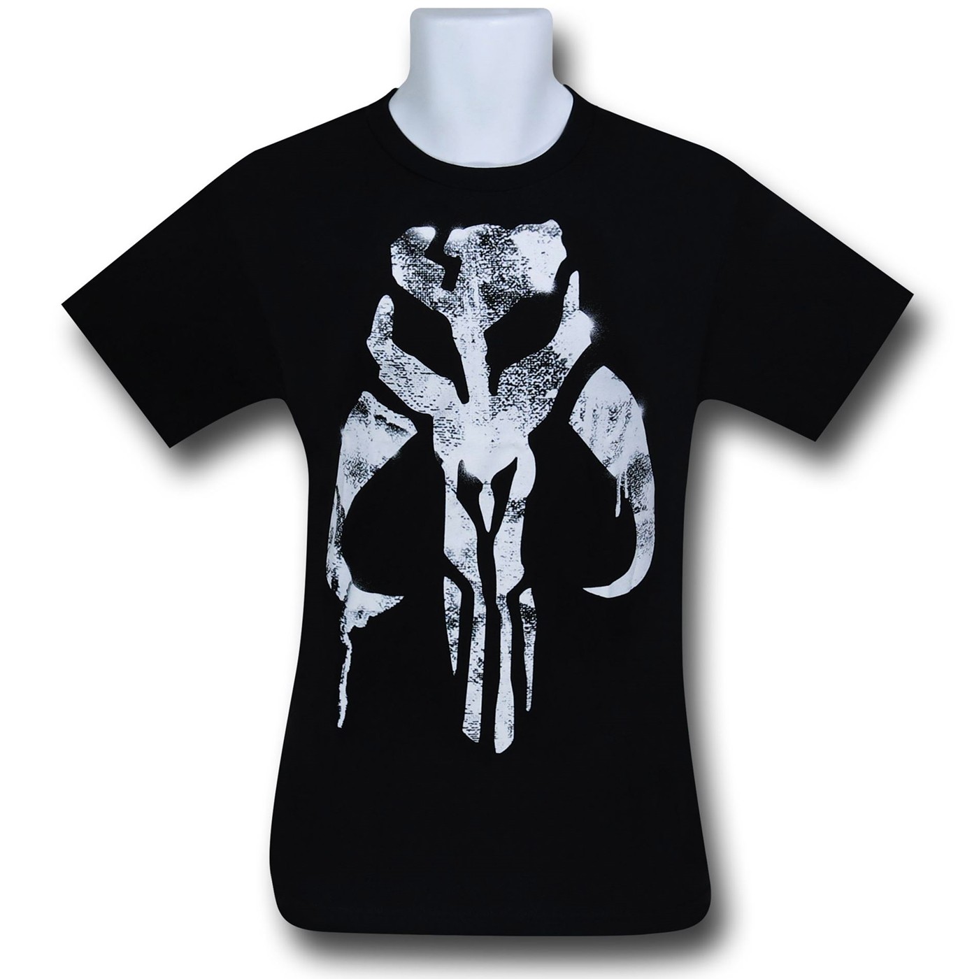 Star Wars Mandalorian Crest T-Shirt, Black