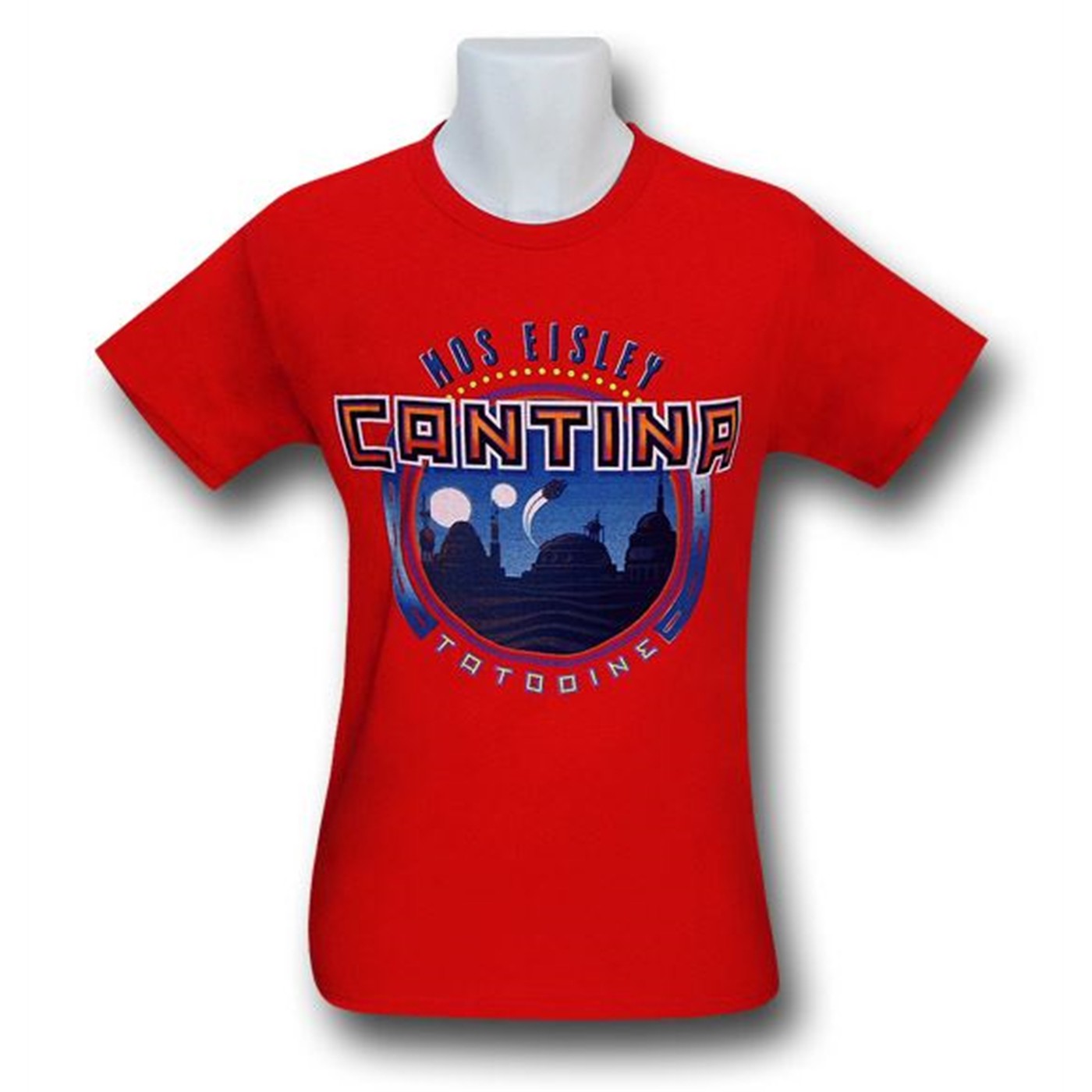 Star Wars Mos Eisley Cantina Red T-Shirt, Red