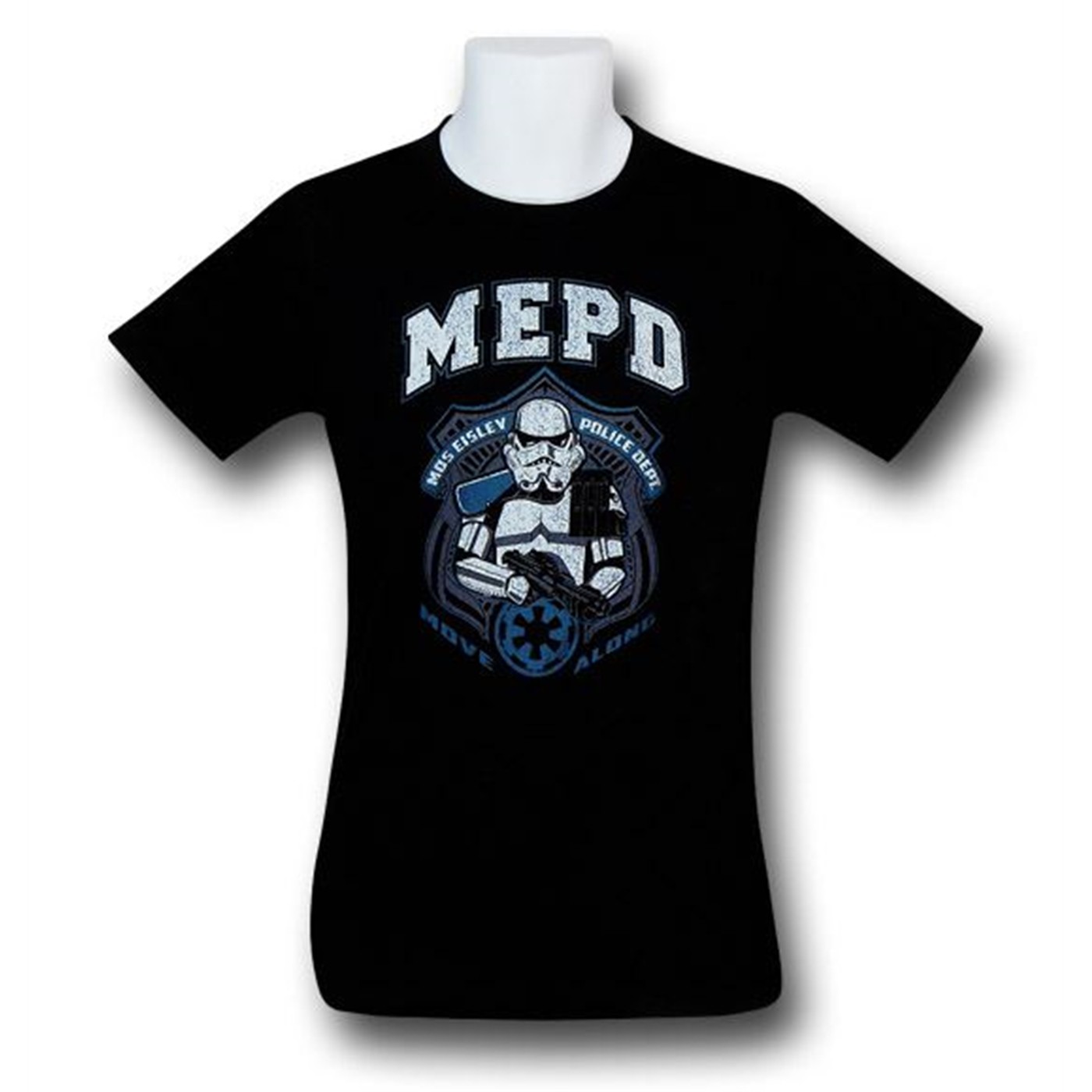 Star Wars Mos Eisley PD 30 Single T-Shirt, Black