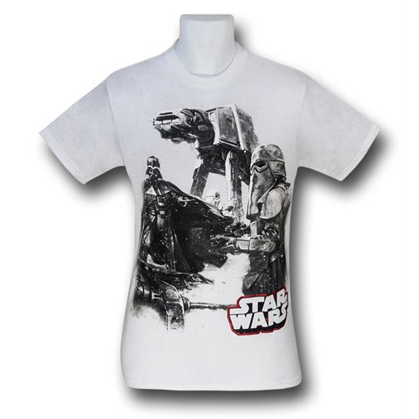 Star Wars Snow Troops T-Shirt, White