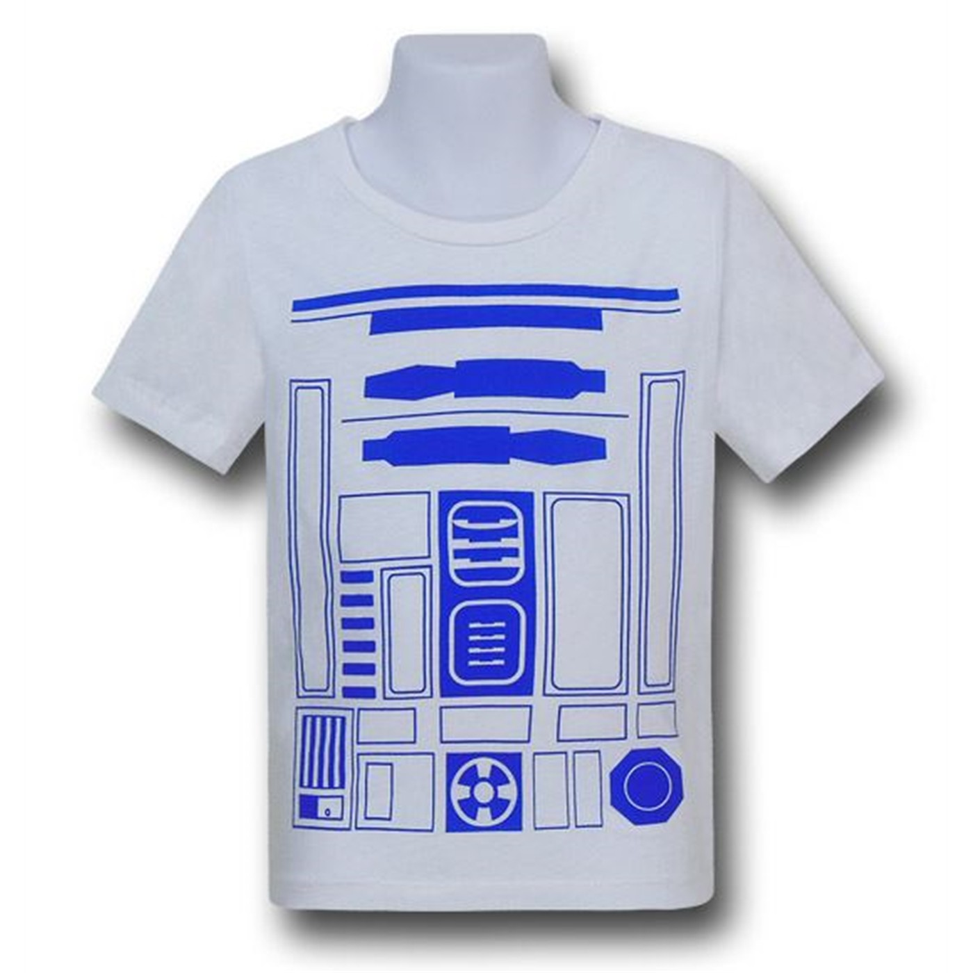 Star Wars R2D2 Kids Costume T-Shirt, White