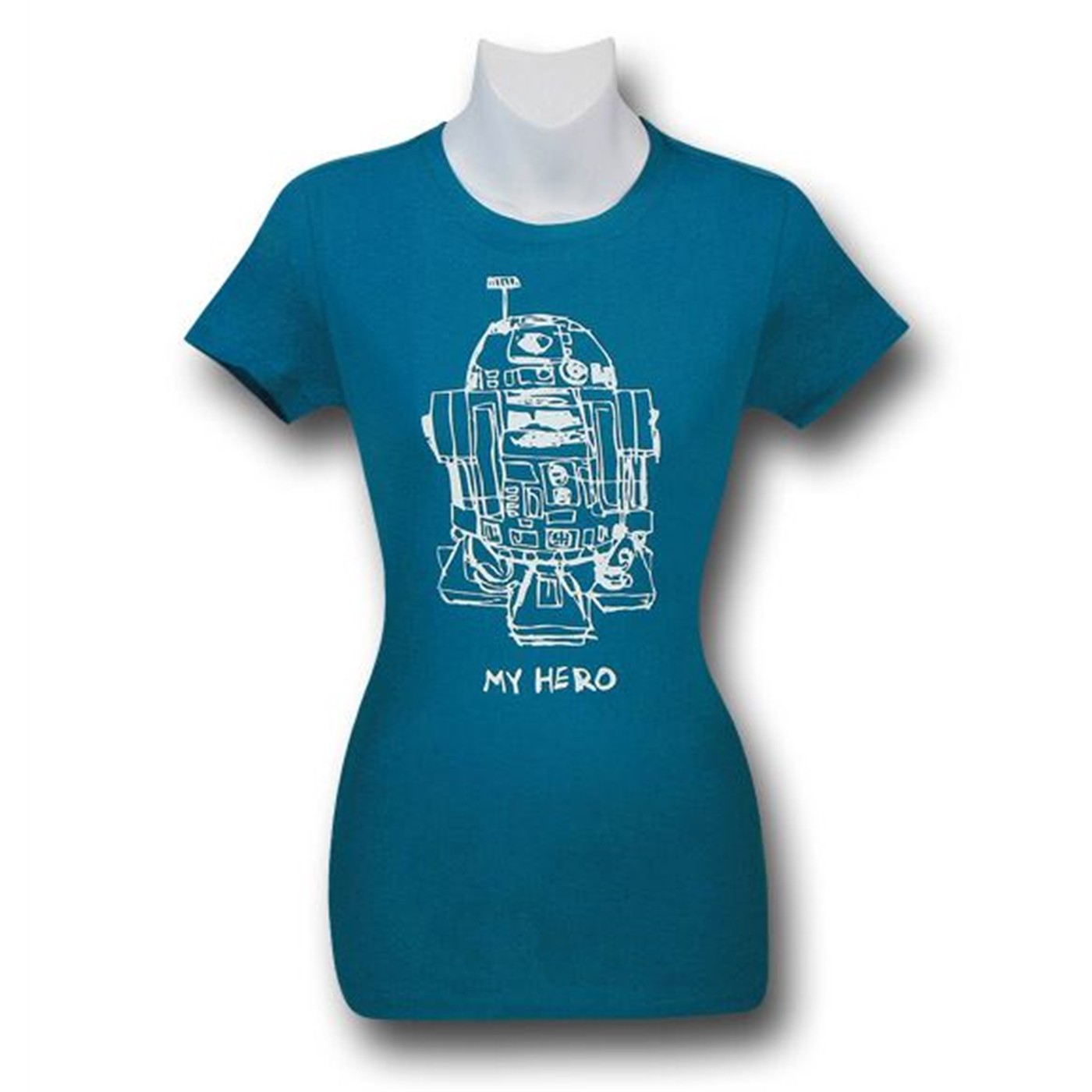 Star Wars R2D2 My Hero Women's T-Shirt, Green