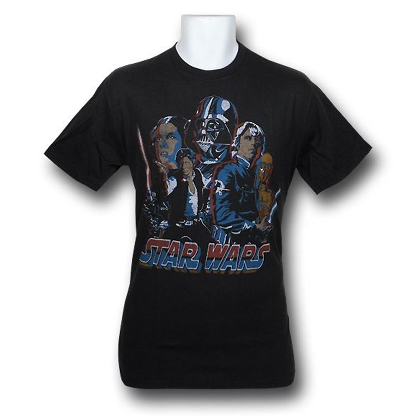 Star Wars Rogues & Jedi Junk Food T-Shirt, Black