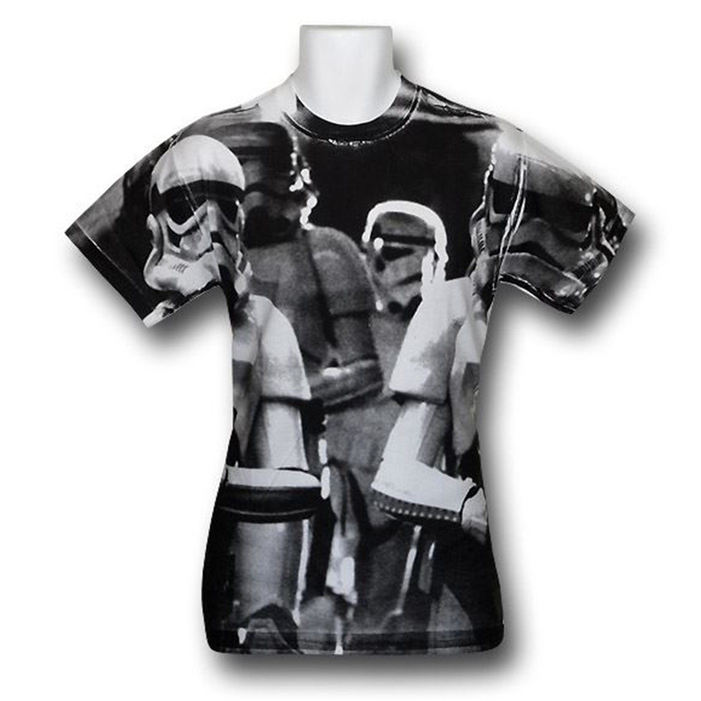 Star Wars Stormtrooper Raid Sublimated T-Shirt, White