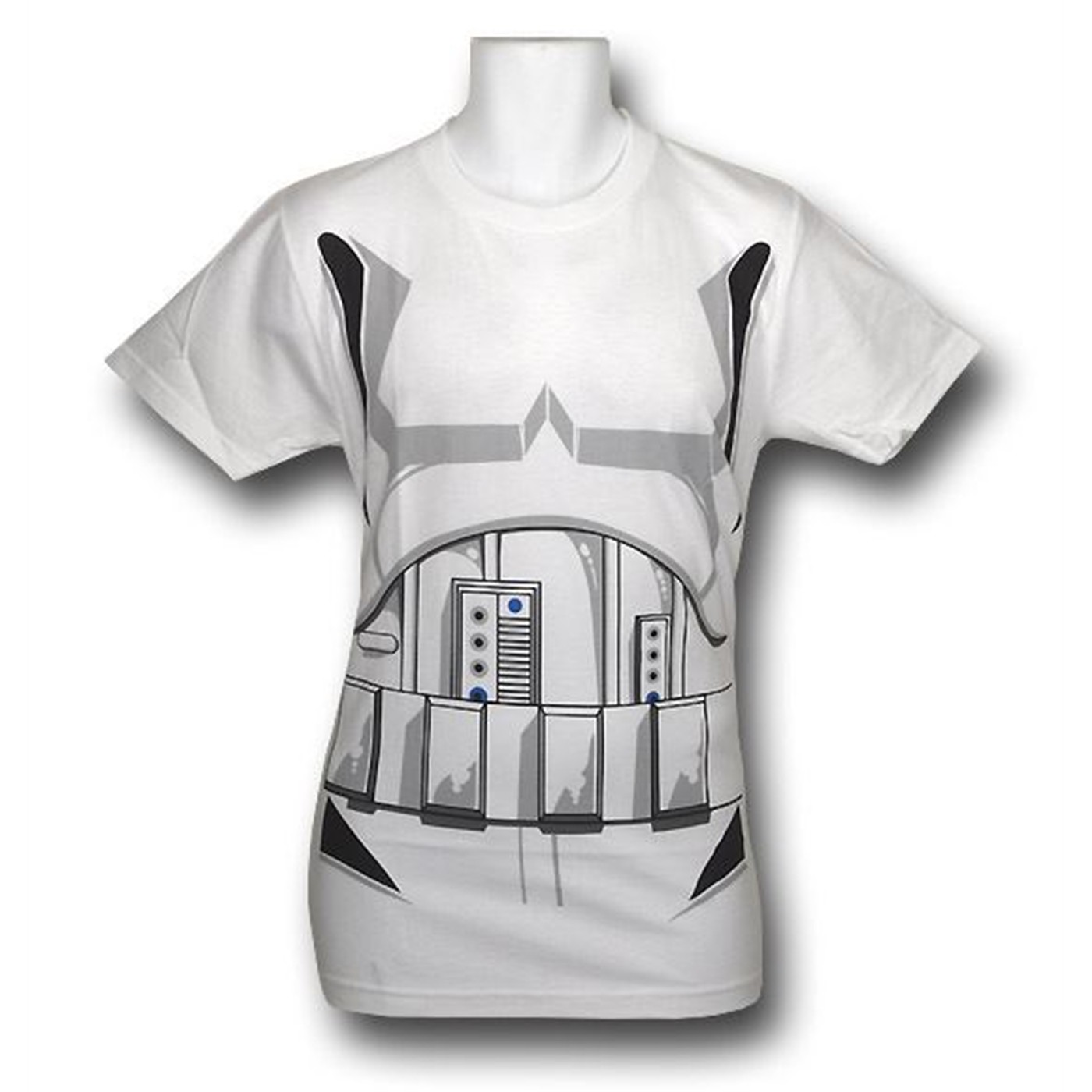 Storm Trooper Costume T-Shirt, White