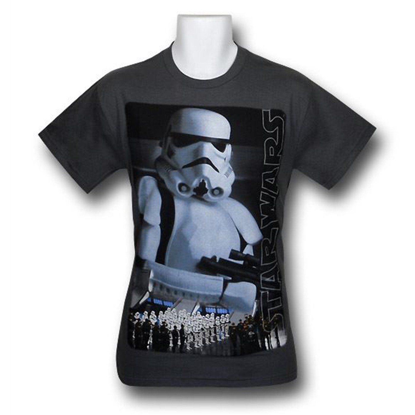 Star Wars Stormtrooper Parade T-Shirt, Grey