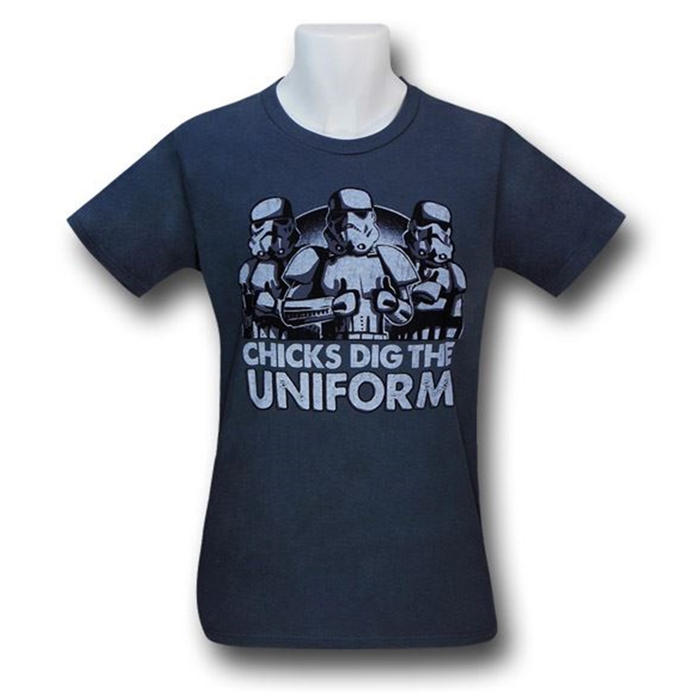 Star Wars Stormtrooper Dig Uniform 30 Single T-Shirt, Grey