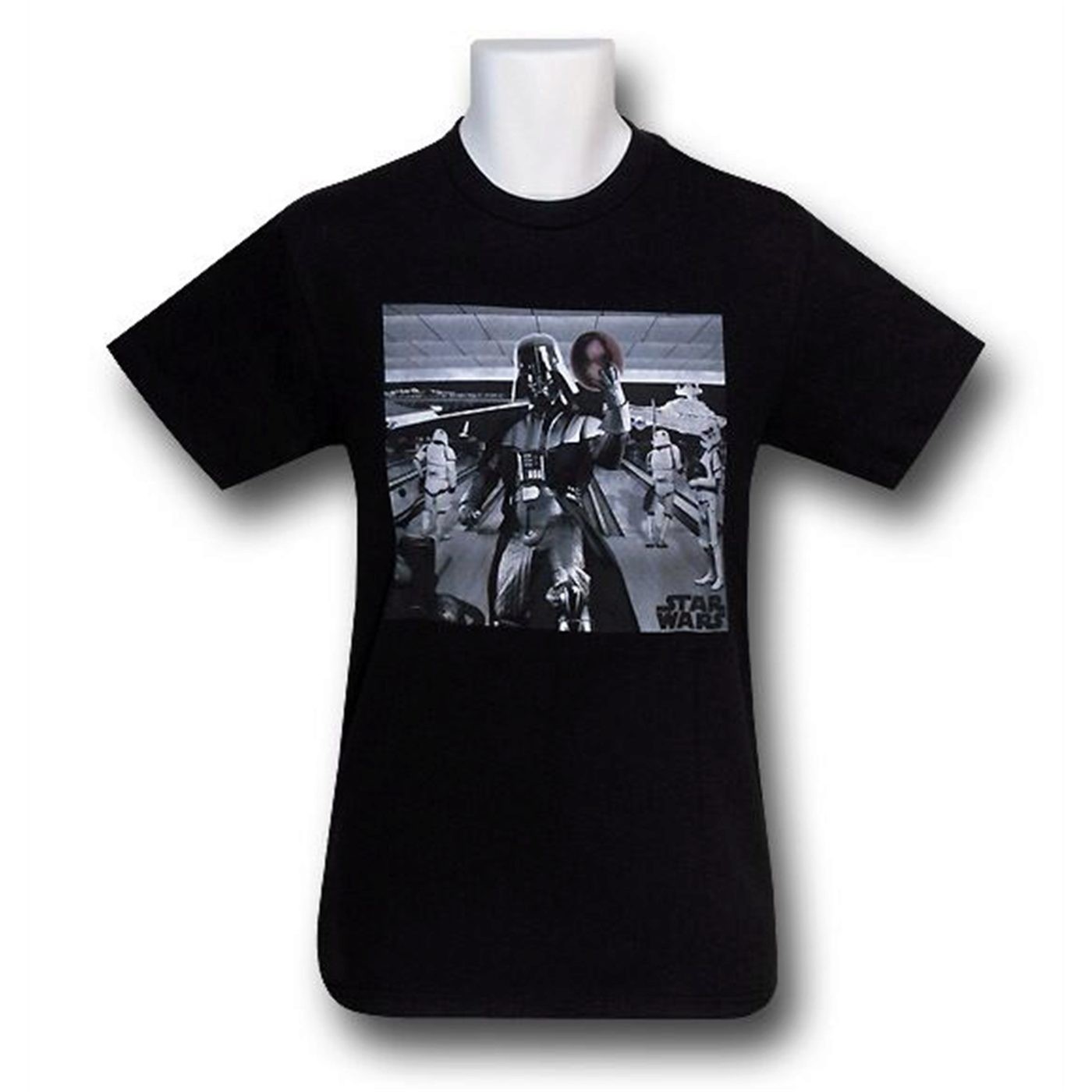 Star Wars Vader Bowling T-Shirt, Black