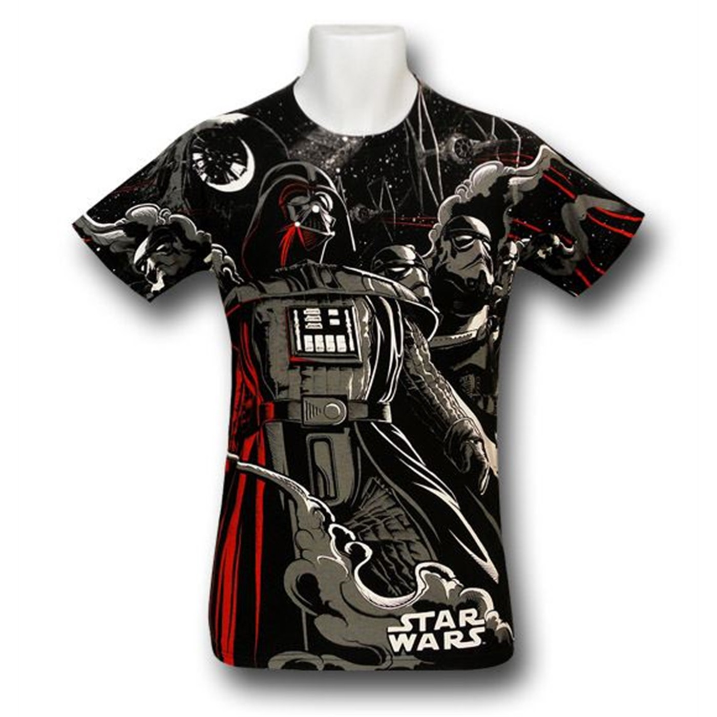Star Wars Vader Full Body 30 Single T-Shirt, Black