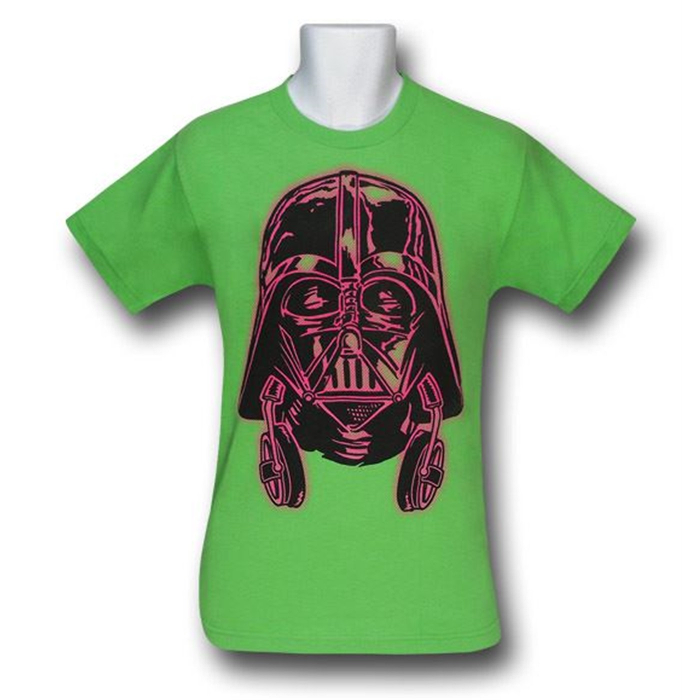 Star Wars Rockin' Vader Glow T-Shirt, Green