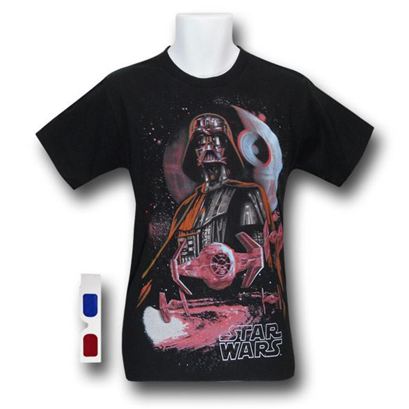 Star Wars House of Vader 3D T-Shirt, Black