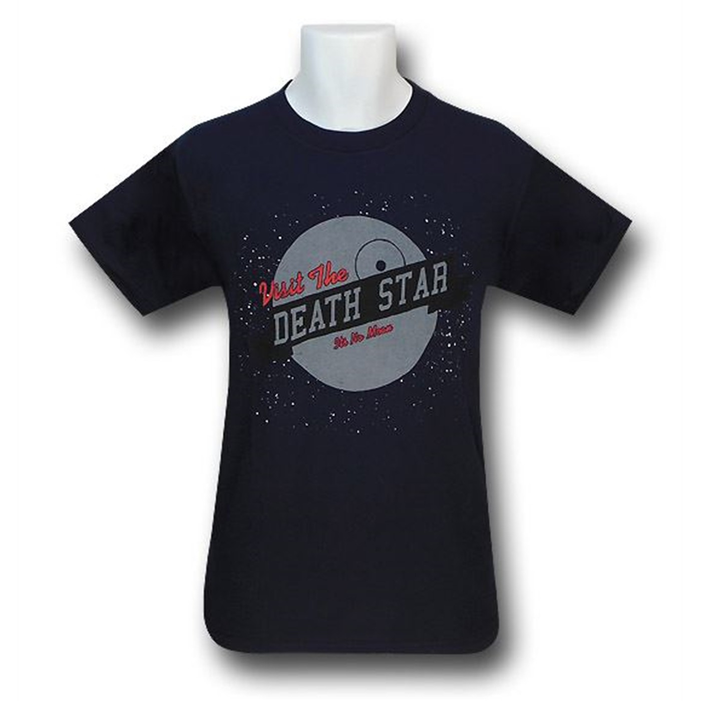 Star Wars Visit the Death Star Navy T-Shirt, Blue