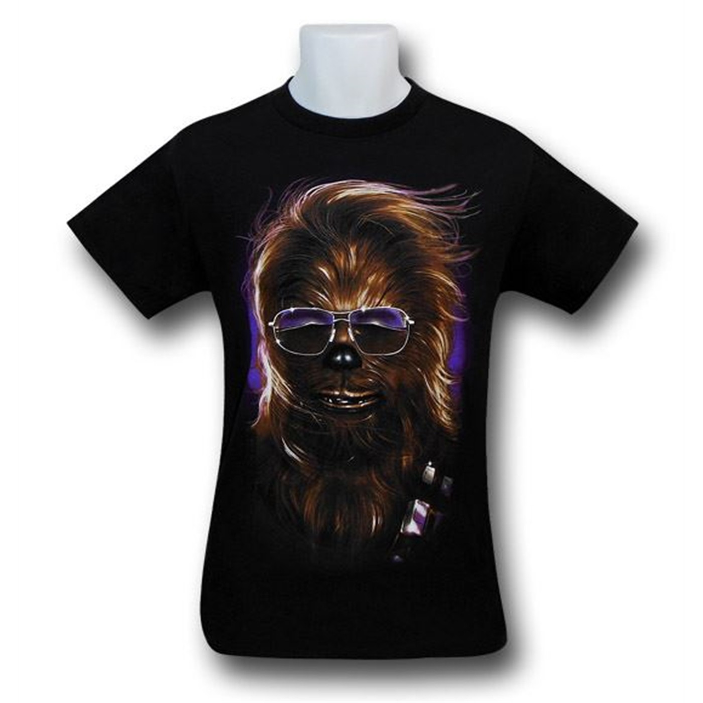 Star Wars Windswept Wookiee T-Shirt, Black