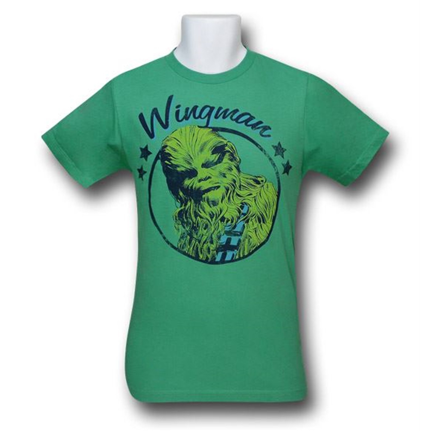 Chewbacca Wookie Wingman 30 Single T-Shirt, Green